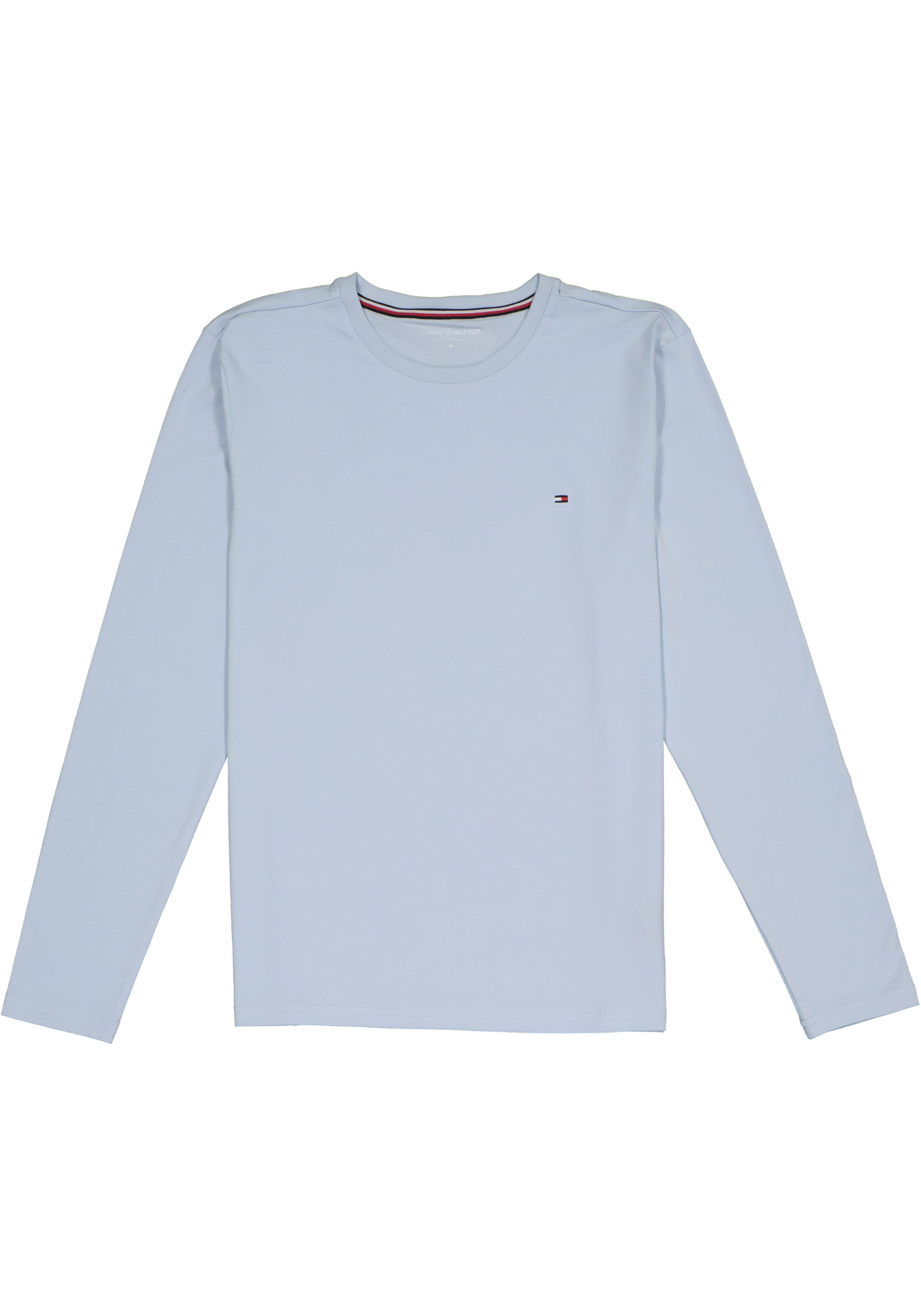 Tommy Hilfiger heren pyjama O-hals, woven set,  blauw