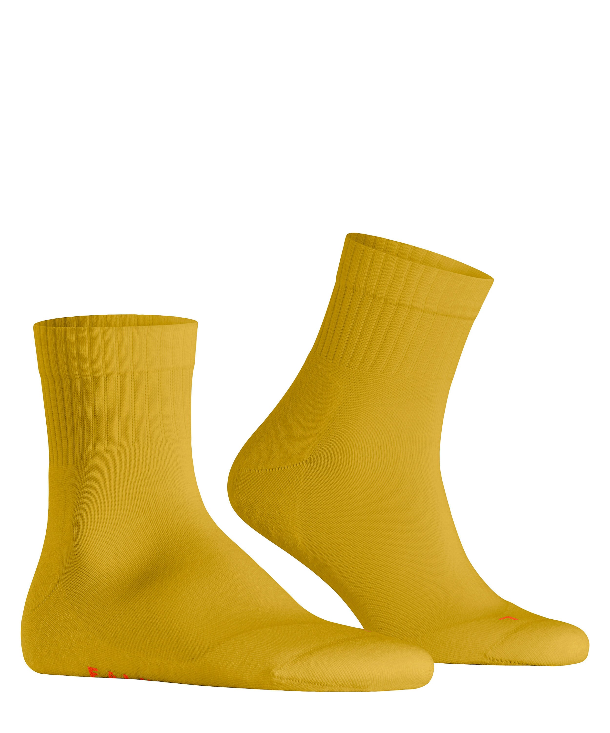 FALKE Run Rib unisex sokken kort, geel (mimosa)