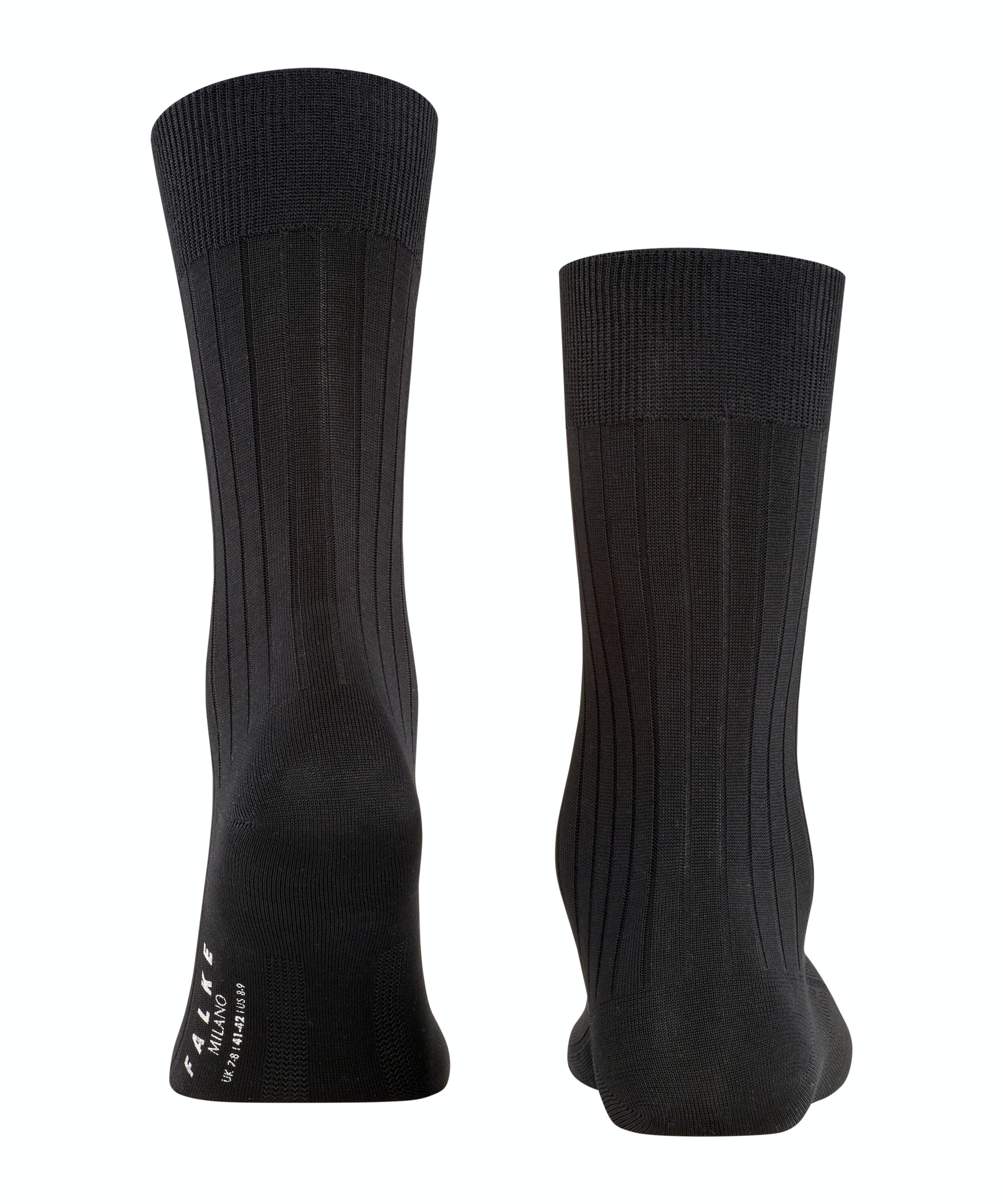 FALKE Milano herensokken, zwart (black)