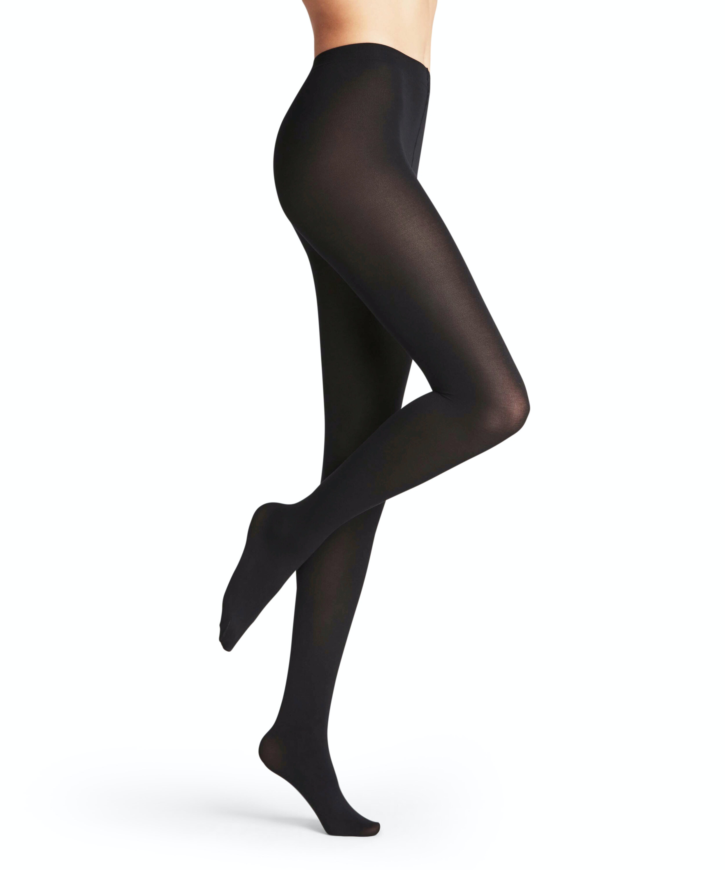 FALKE Cotton Touch dames panty, black