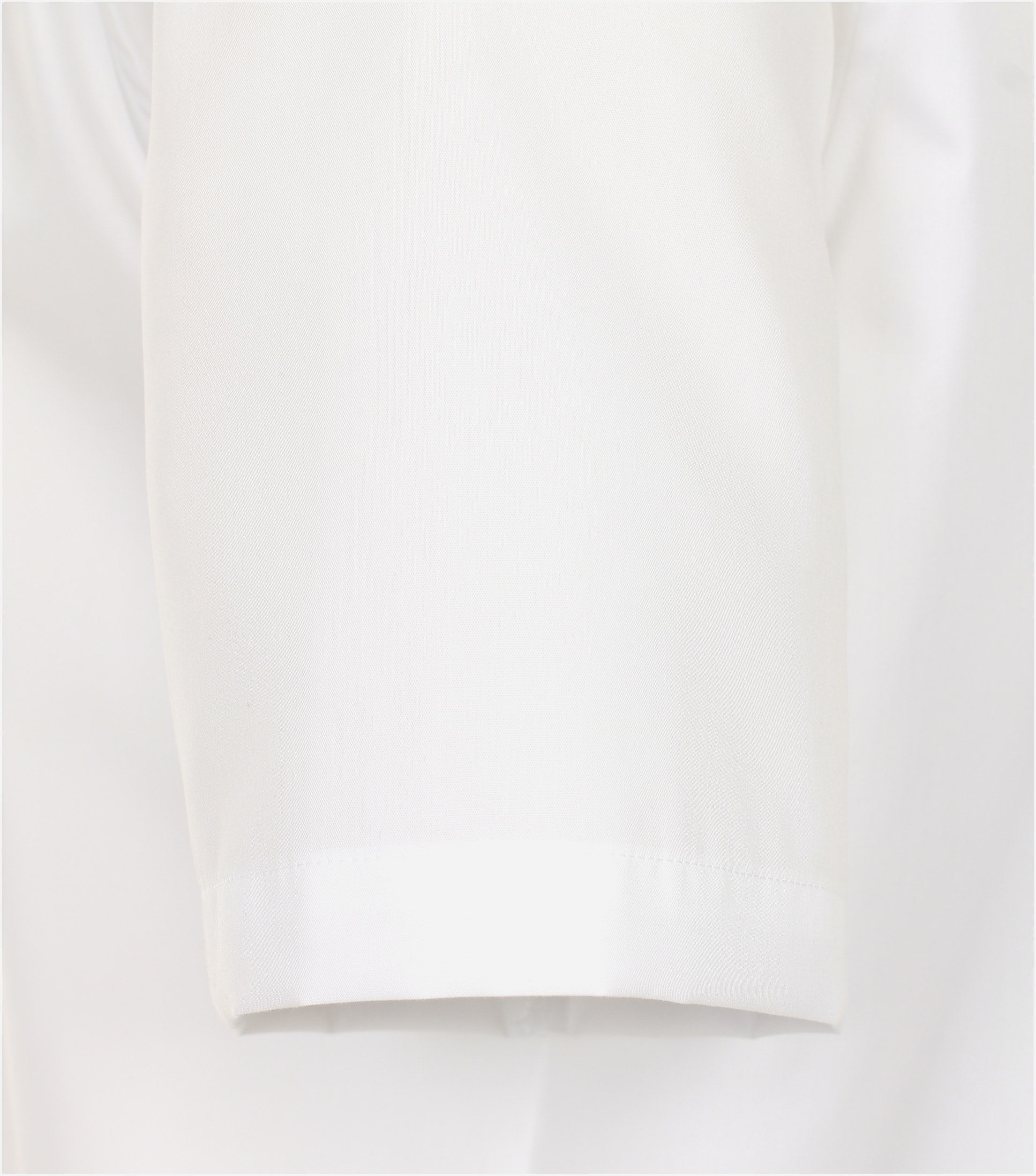 CASA MODA comfort fit overhemd, korte mouw, popeline, wit