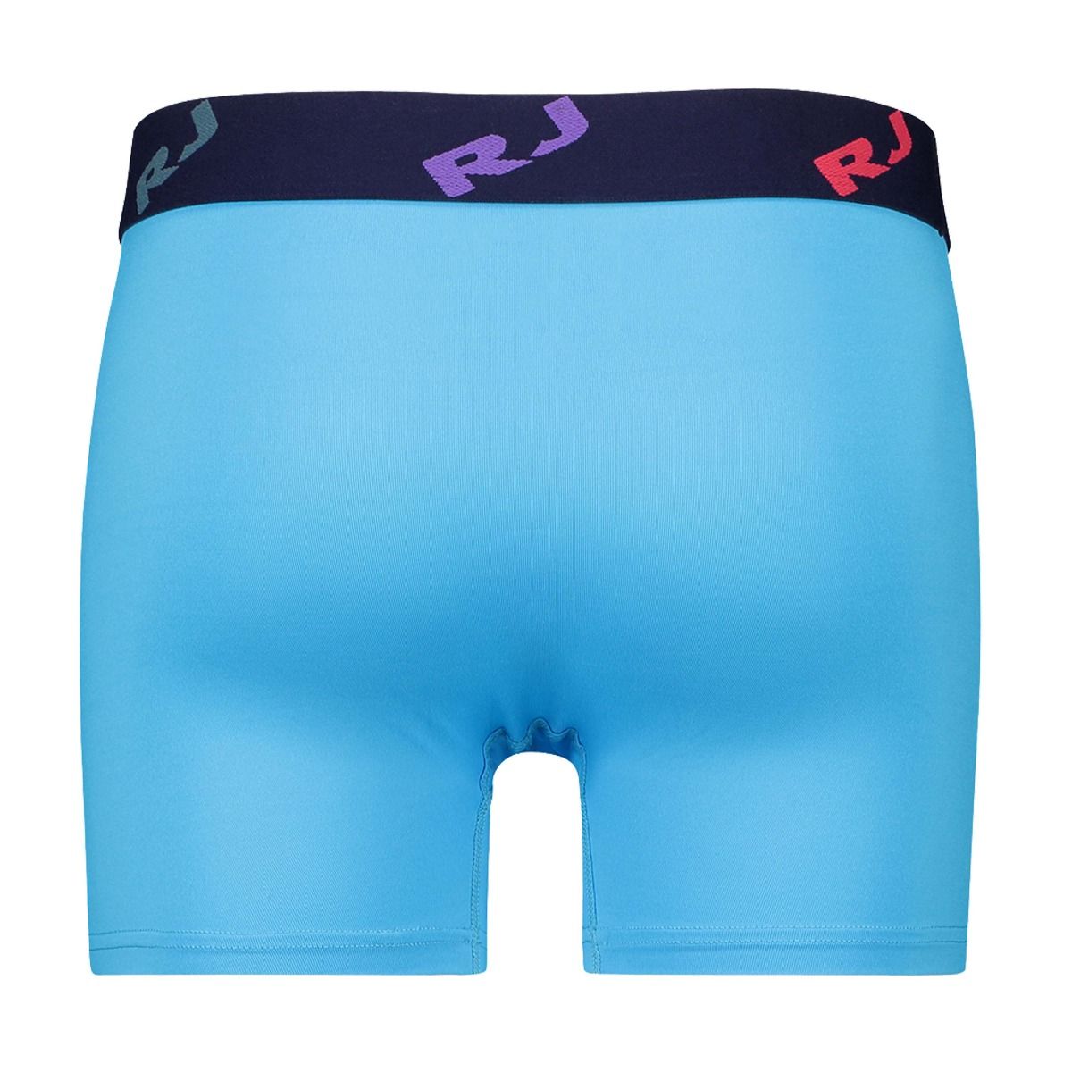 RJ Bodywear Pure Color boxer (1-pack), heren boxer lang, turquoise