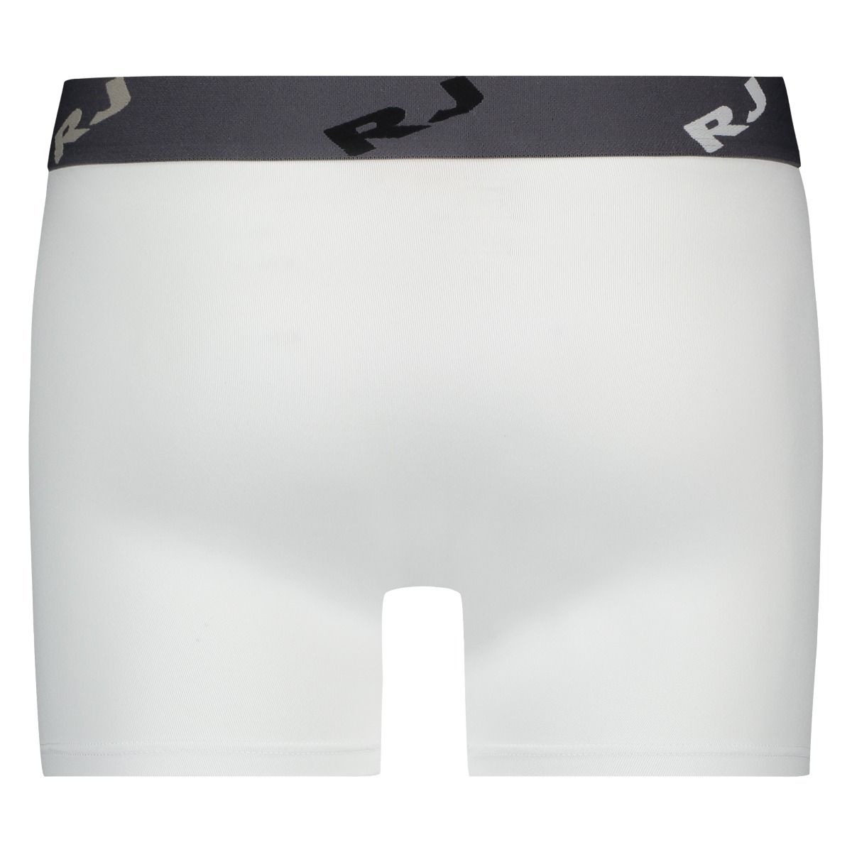 RJ Bodywear Pure Color boxer (1-pack), heren boxer lang, wit