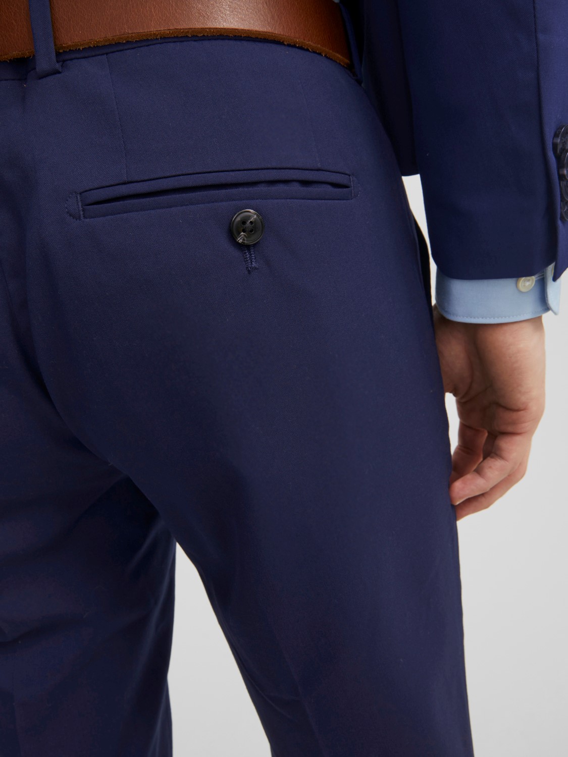 JACK & JONES Franco Trouser slim fit, heren pantalon, blauw