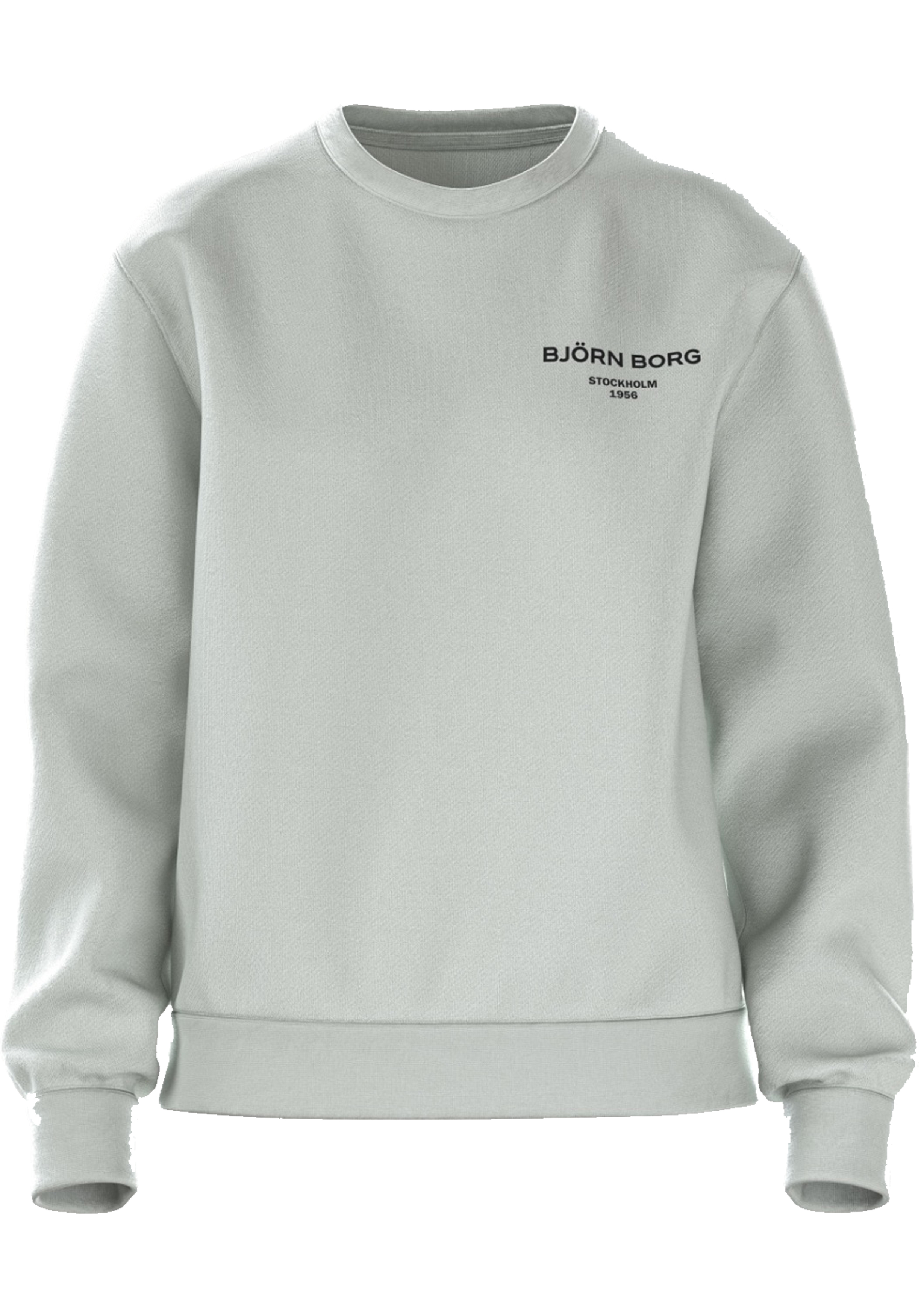 Grijze VANGUARD Trui CREWNECK COTTON SLUB