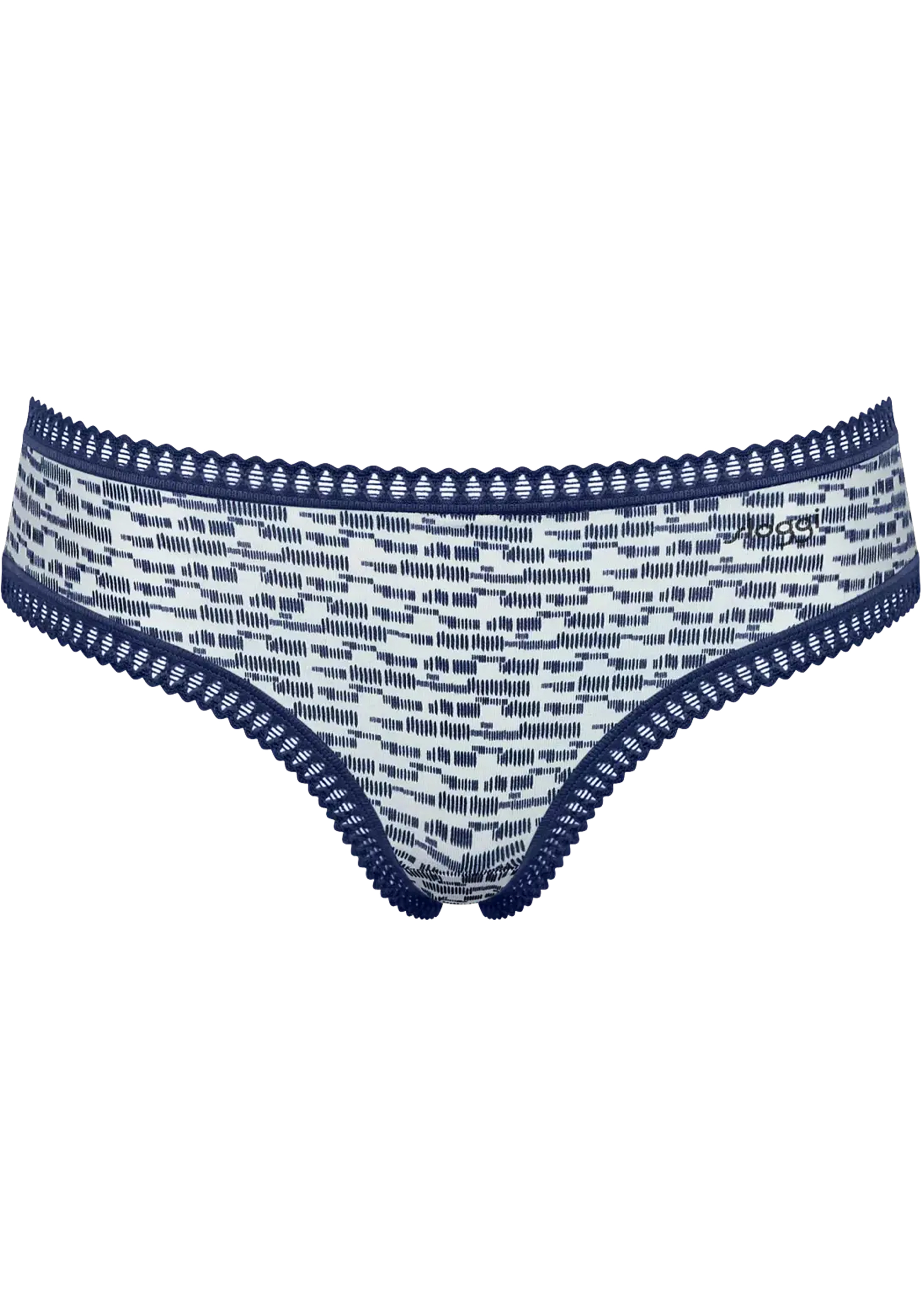 Sloggi Women GO Crush Hipster (3-pack), dames slip, lichtblauw, donkerblauw, print