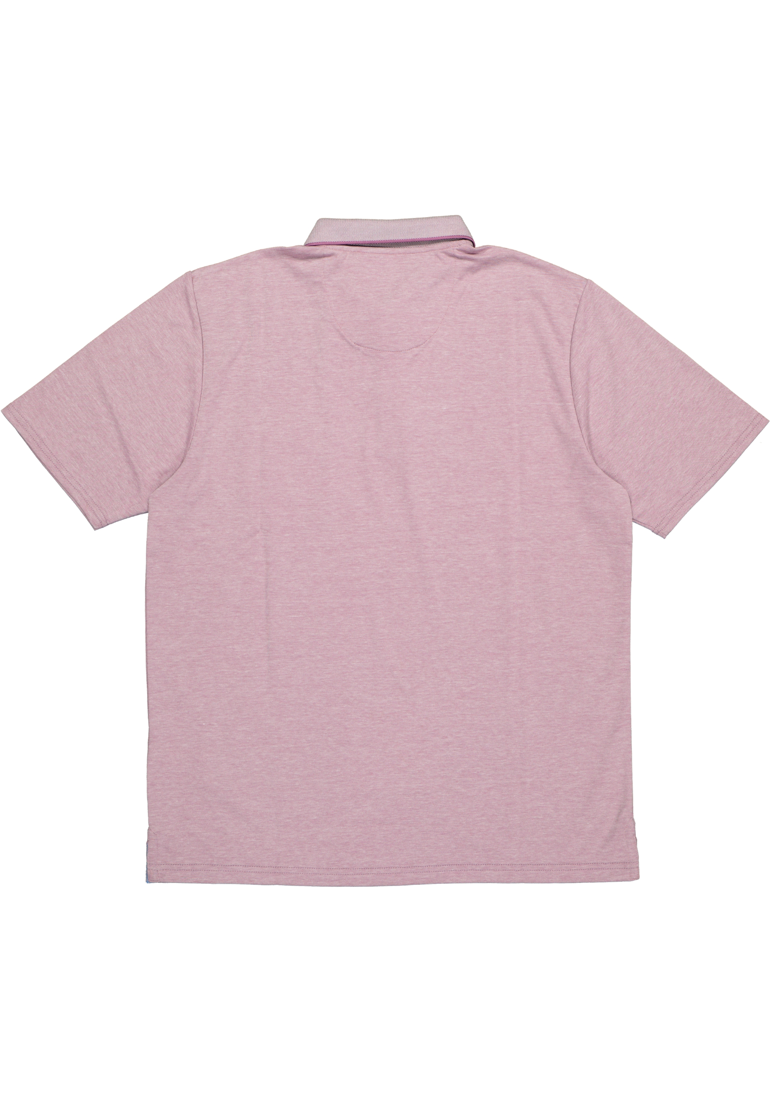 Redmond regular fit poloshirt, paars melange