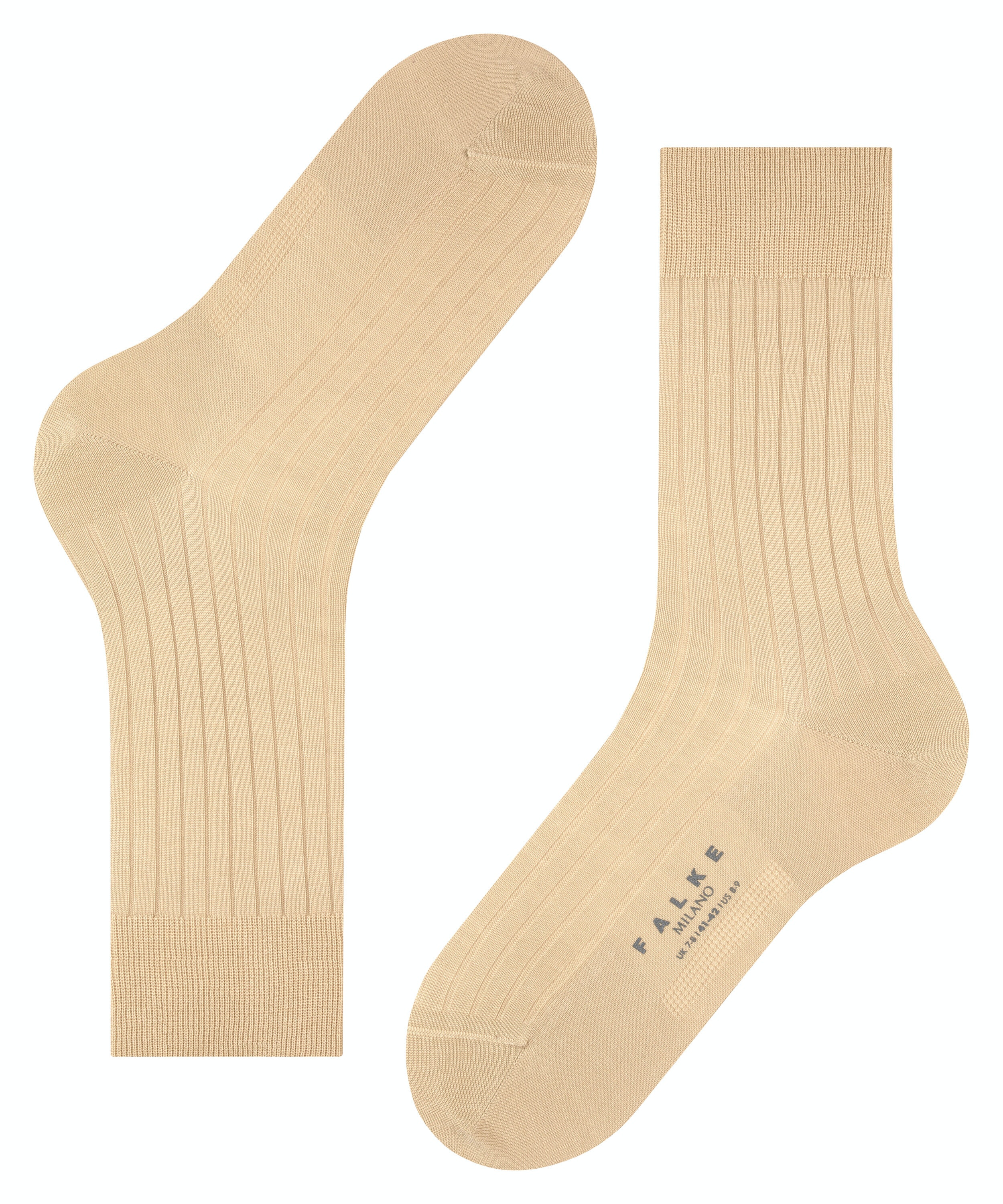 FALKE Milano herensokken, beige (sand)