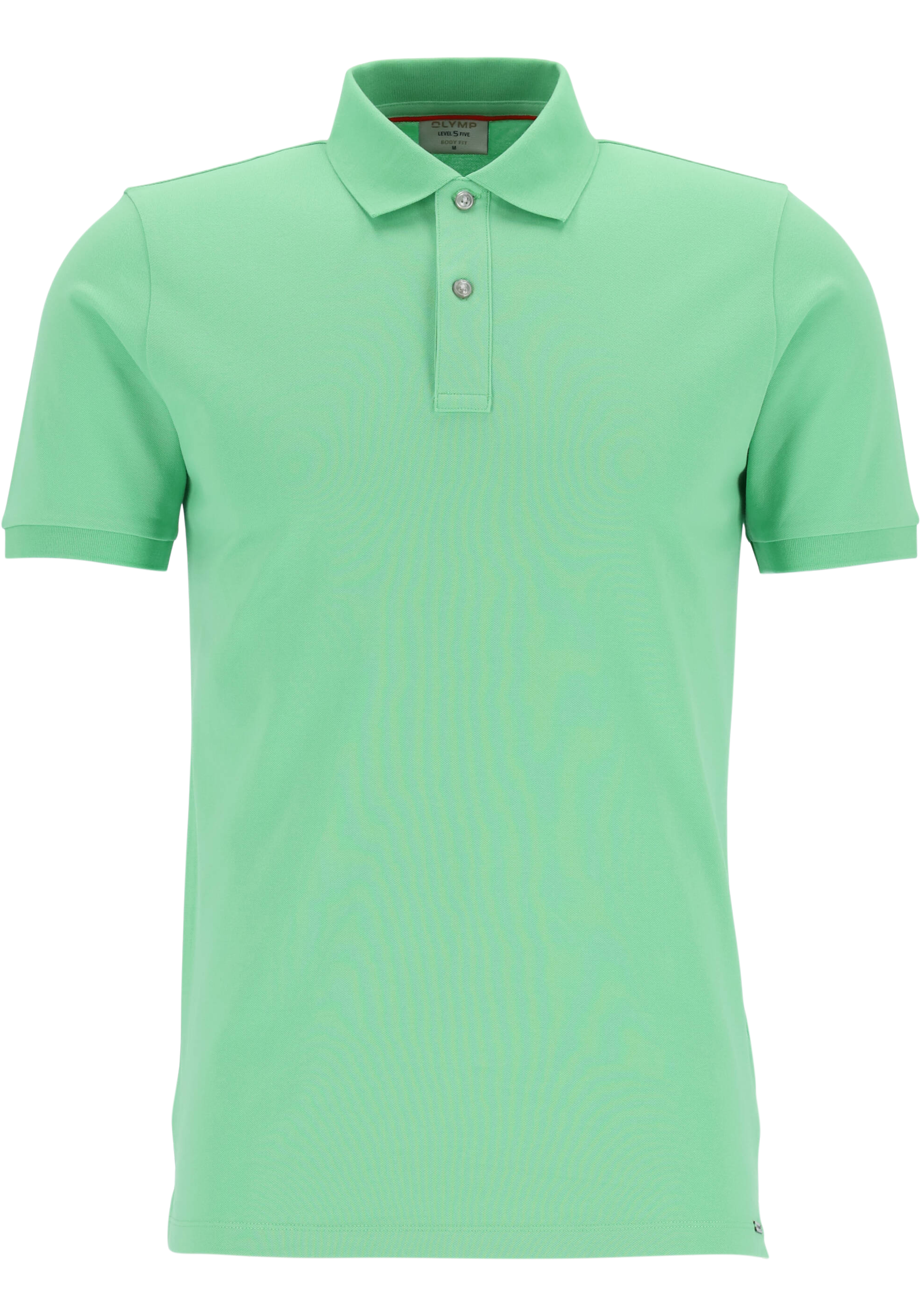 OLYMP Polo Level 5 Classic, slim fit polo, lichtgroen