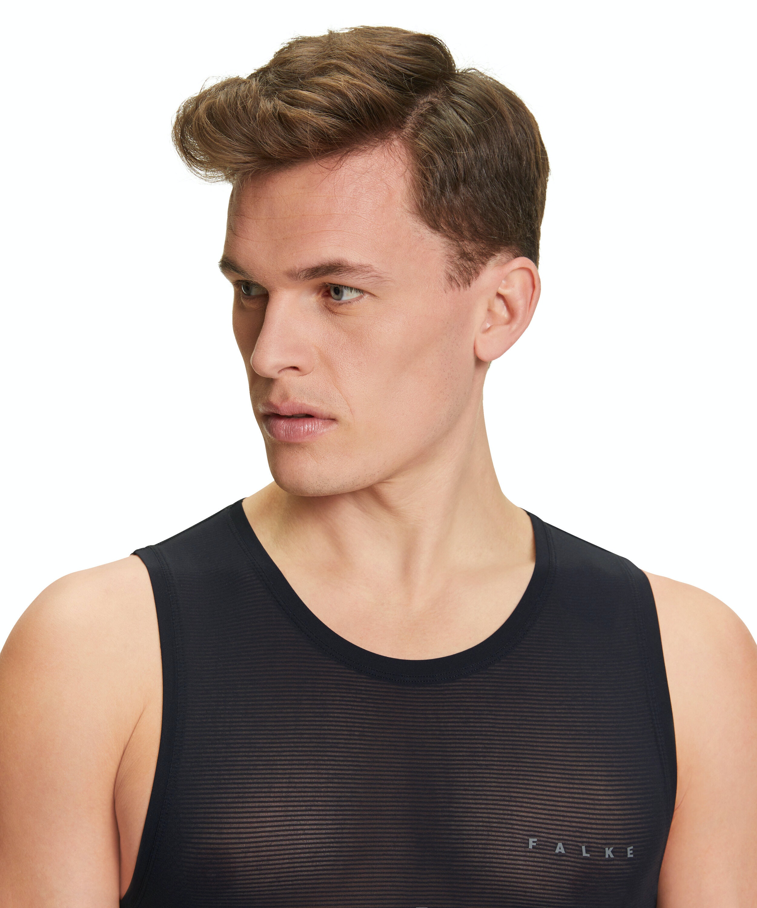 FALKE heren singlet Ultralight Cool, thermoshirt, zwart (black)