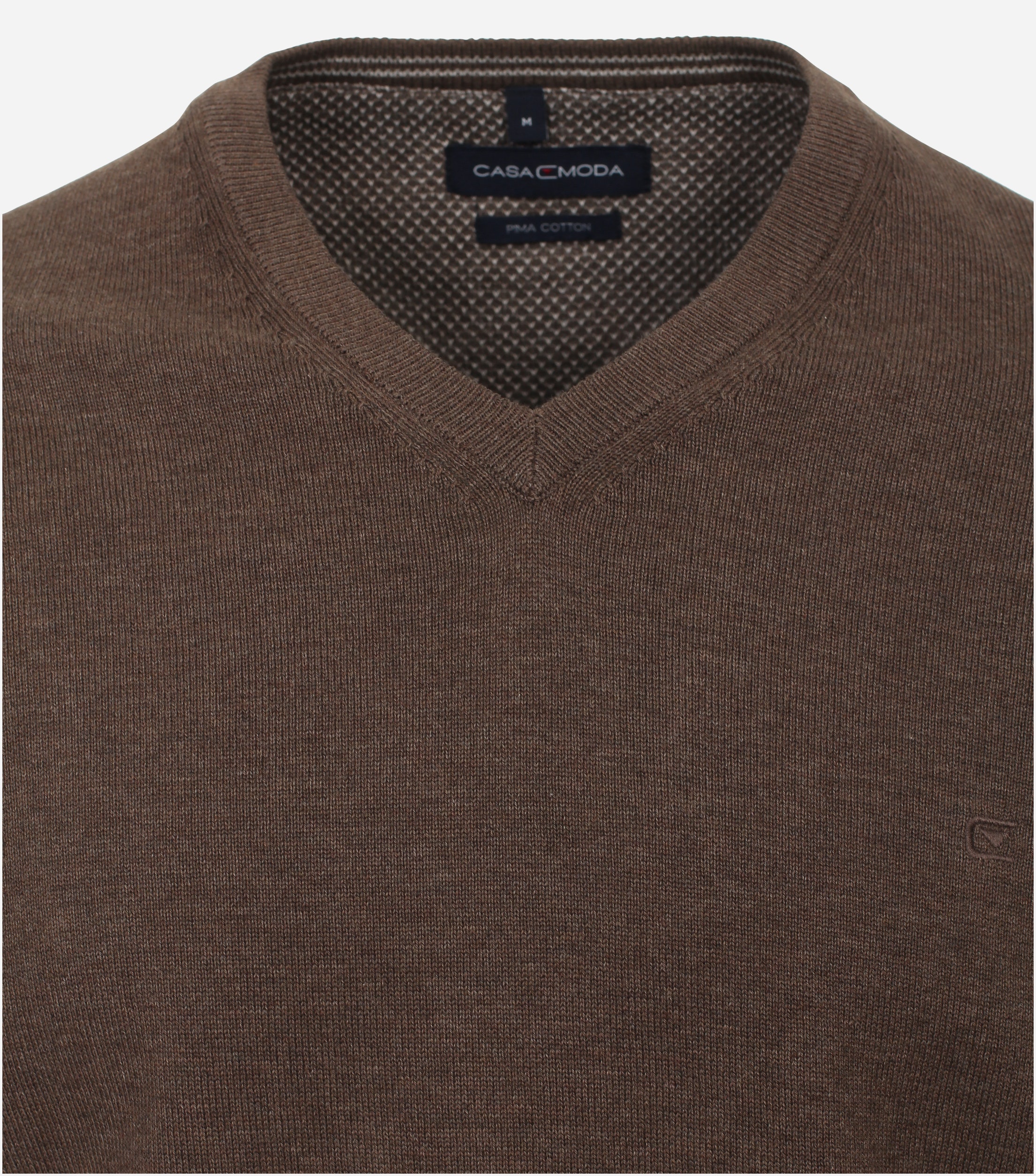 CASA MODA comfort fit trui, bruin