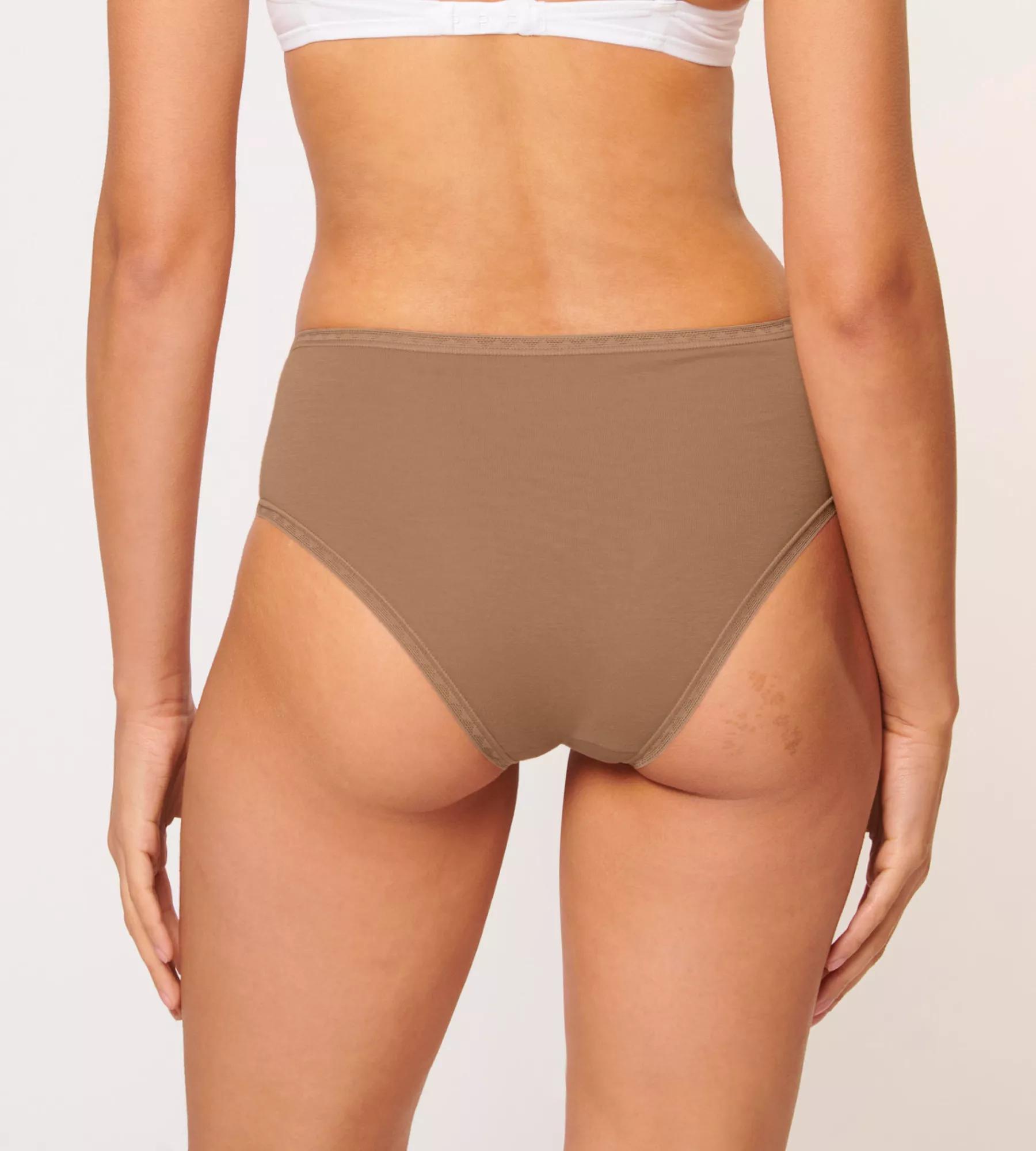 Sloggi Women GO High waist (2-pack), dames slip, bruin