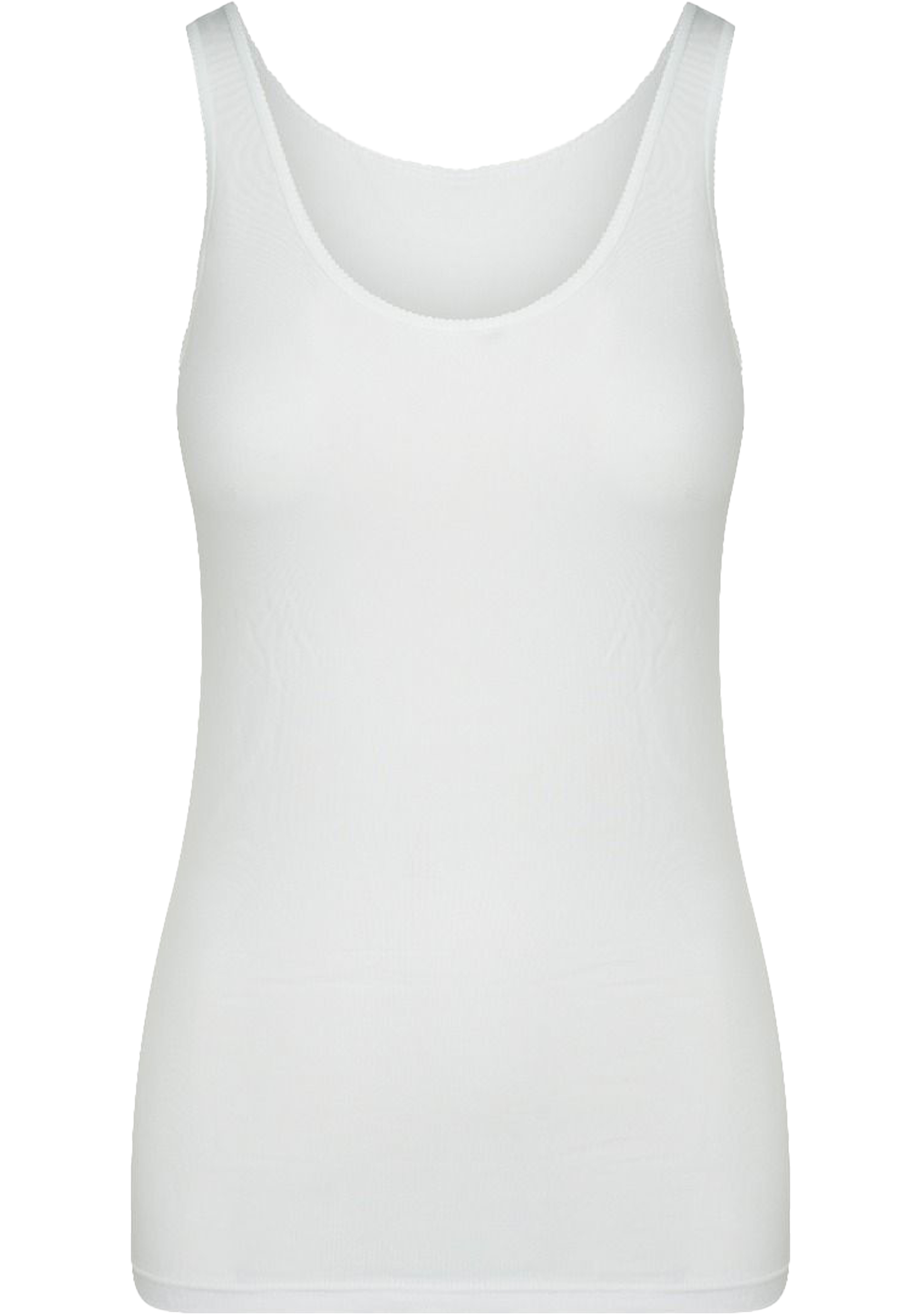 RJ Bodywear Everyday dames Domburg hemd (2-pack), wit