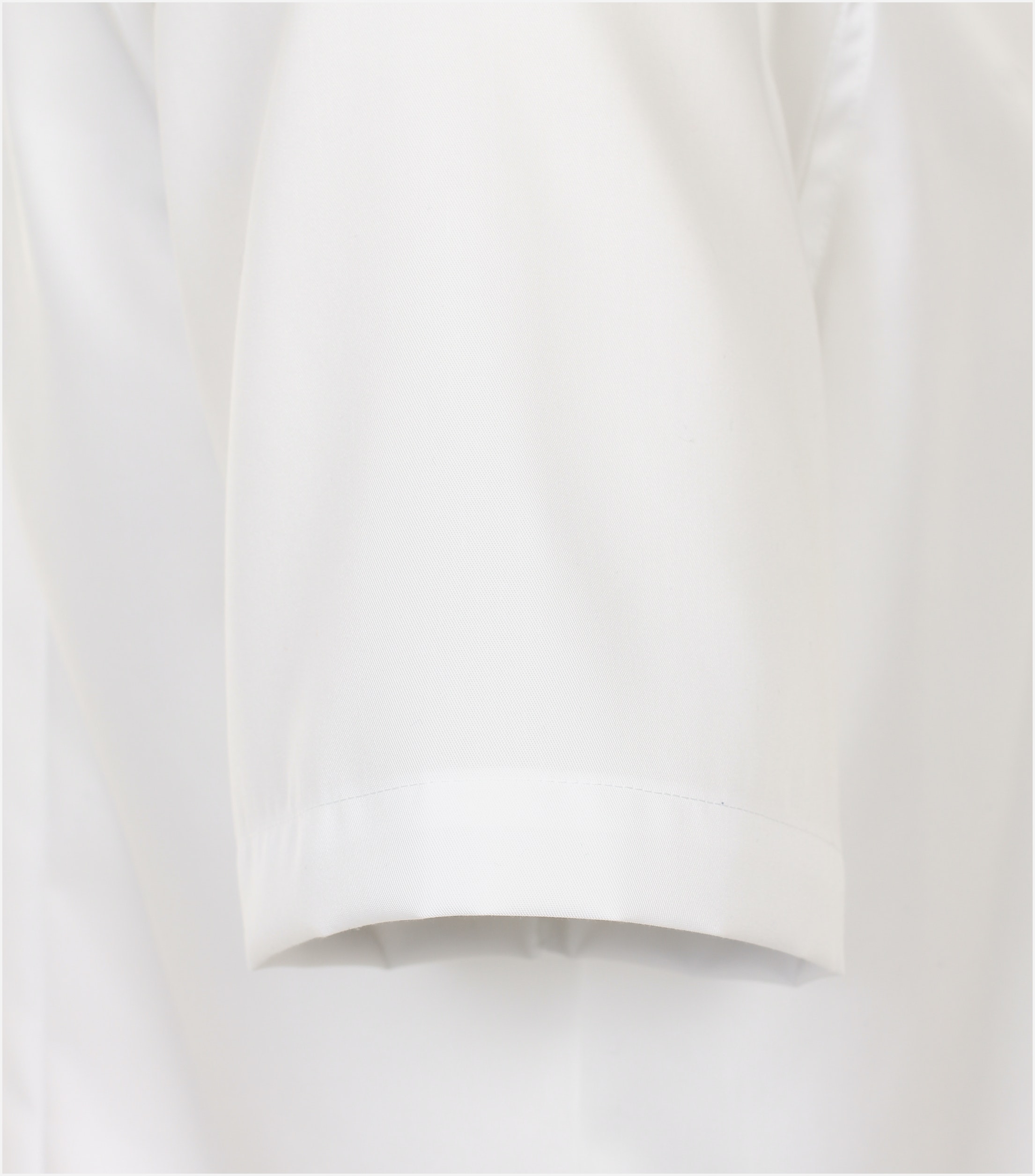 VENTI modern fit overhemd, korte mouw, dobby, wit