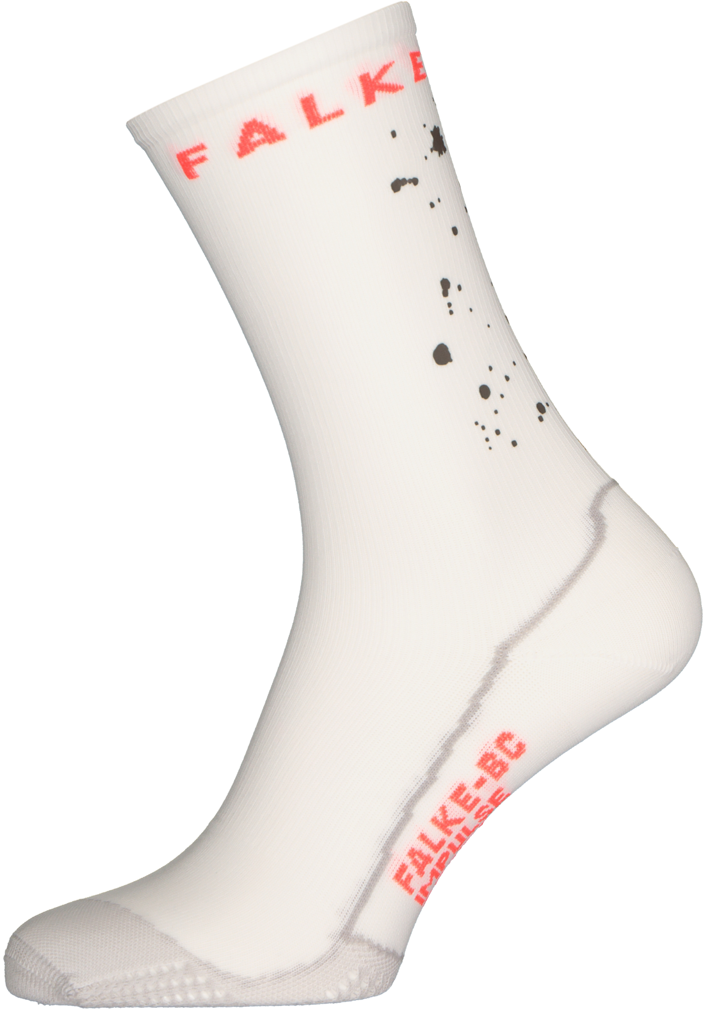 FALKE BC Impulse Reflective unisex fietssokken, wit