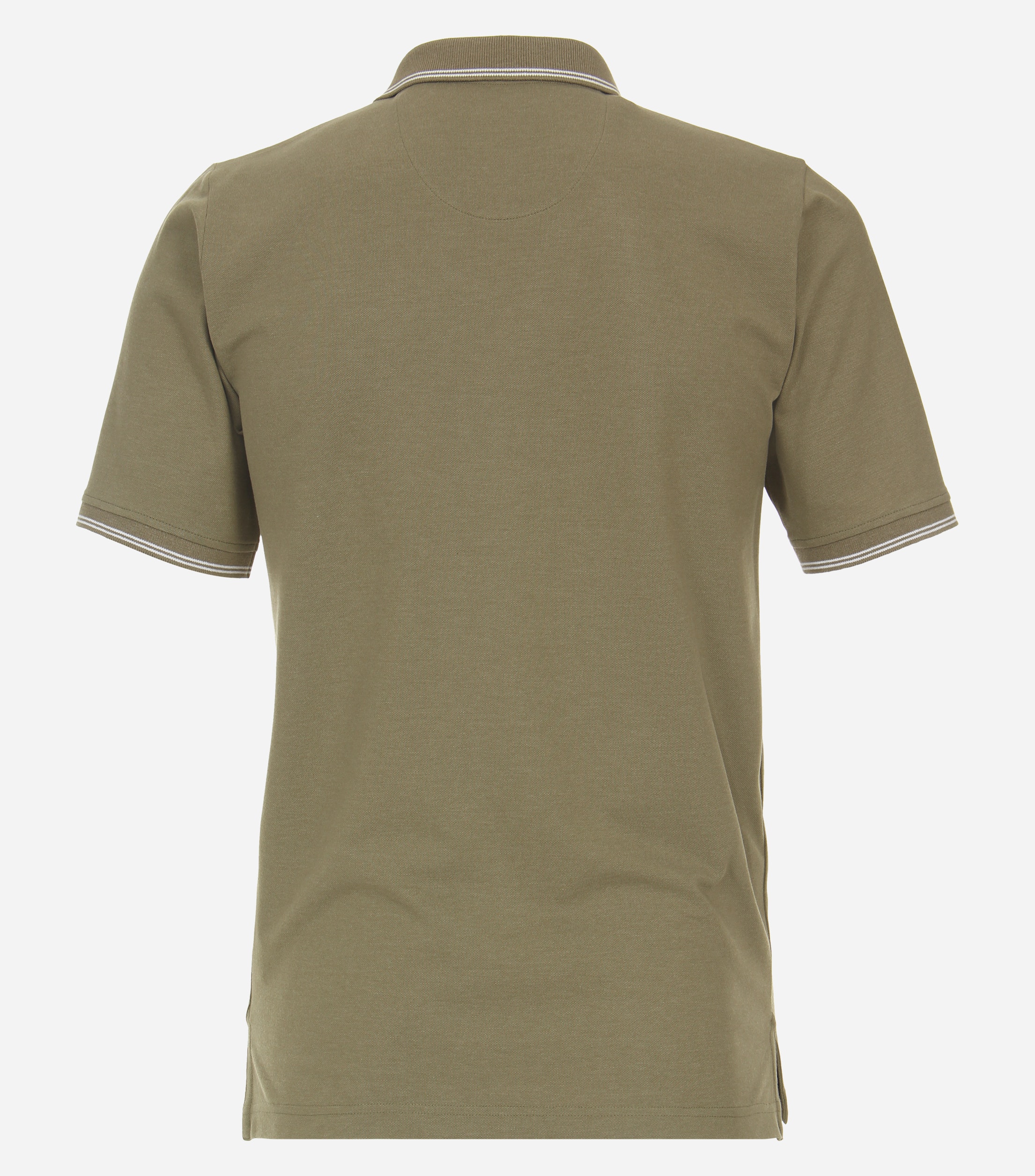 Redmond regular fit heren polo, pique, groen