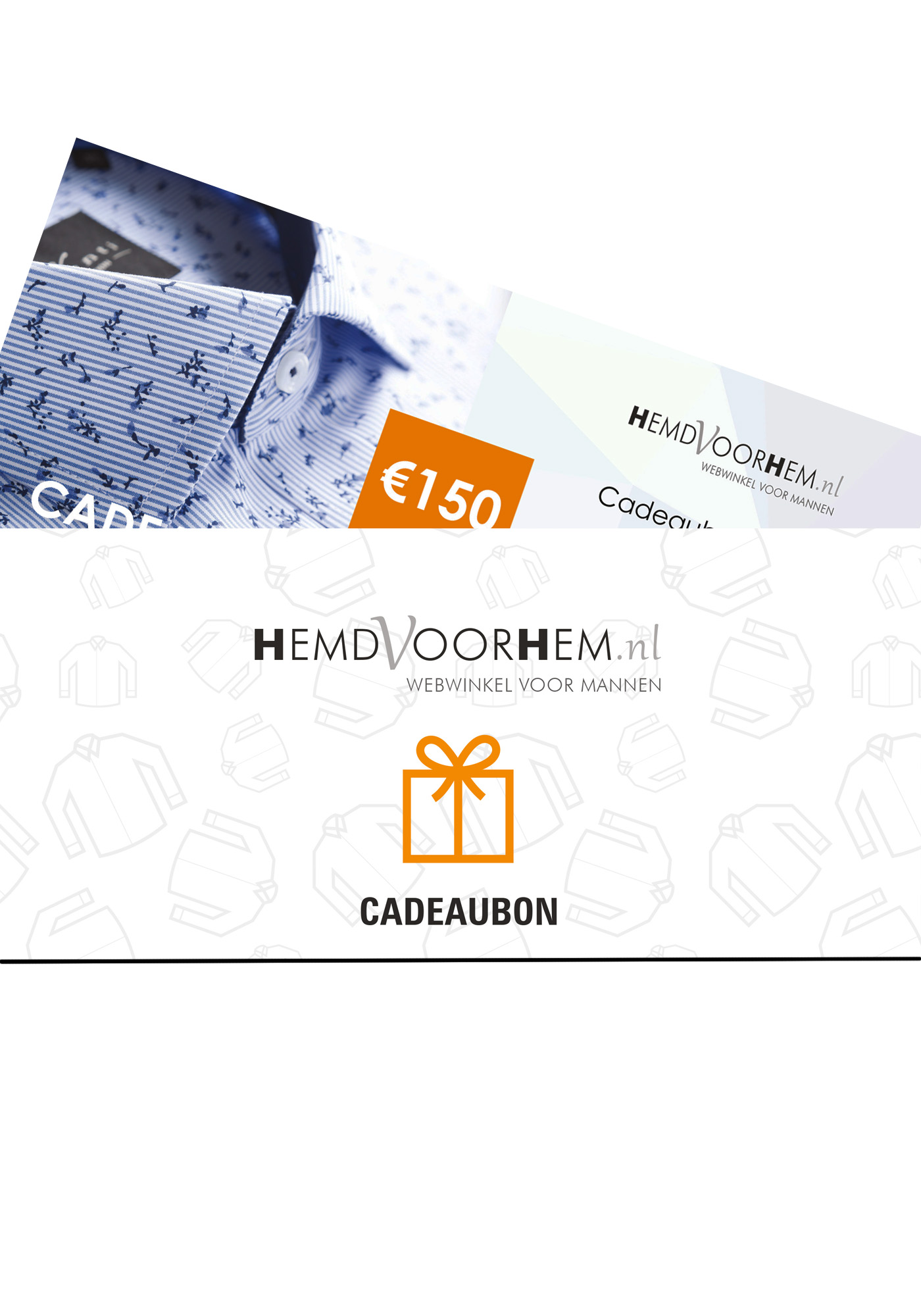 Cadeaubon (thema cadeau voor hem)