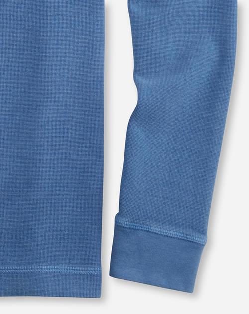 OLYMP Casual modern fit polo, rookblauw