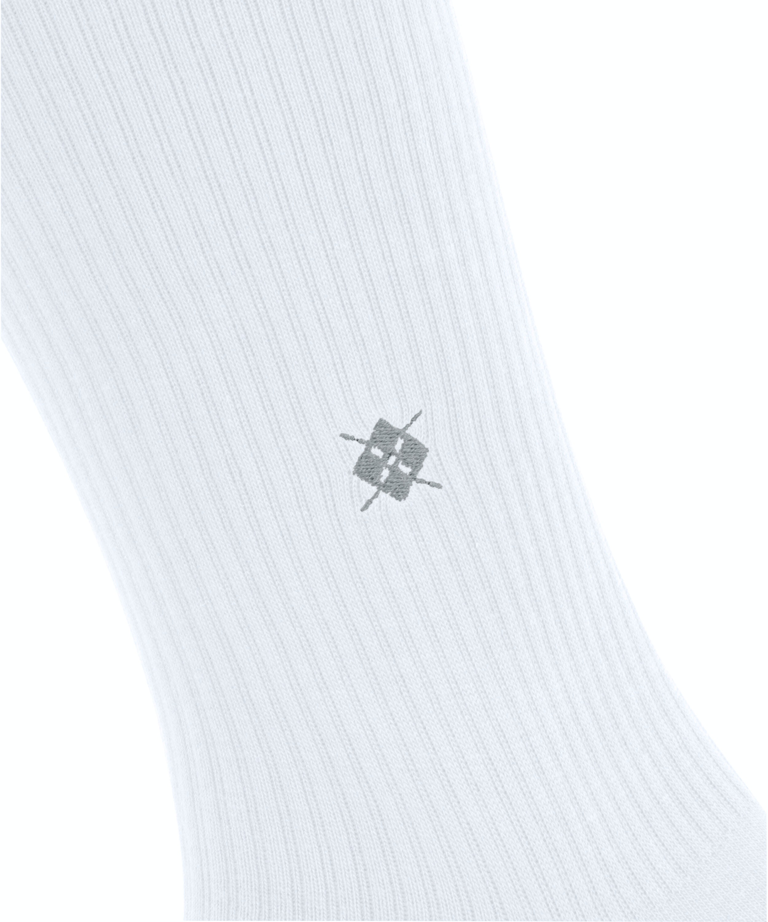 Burlington Boston herensokken, wit (white)