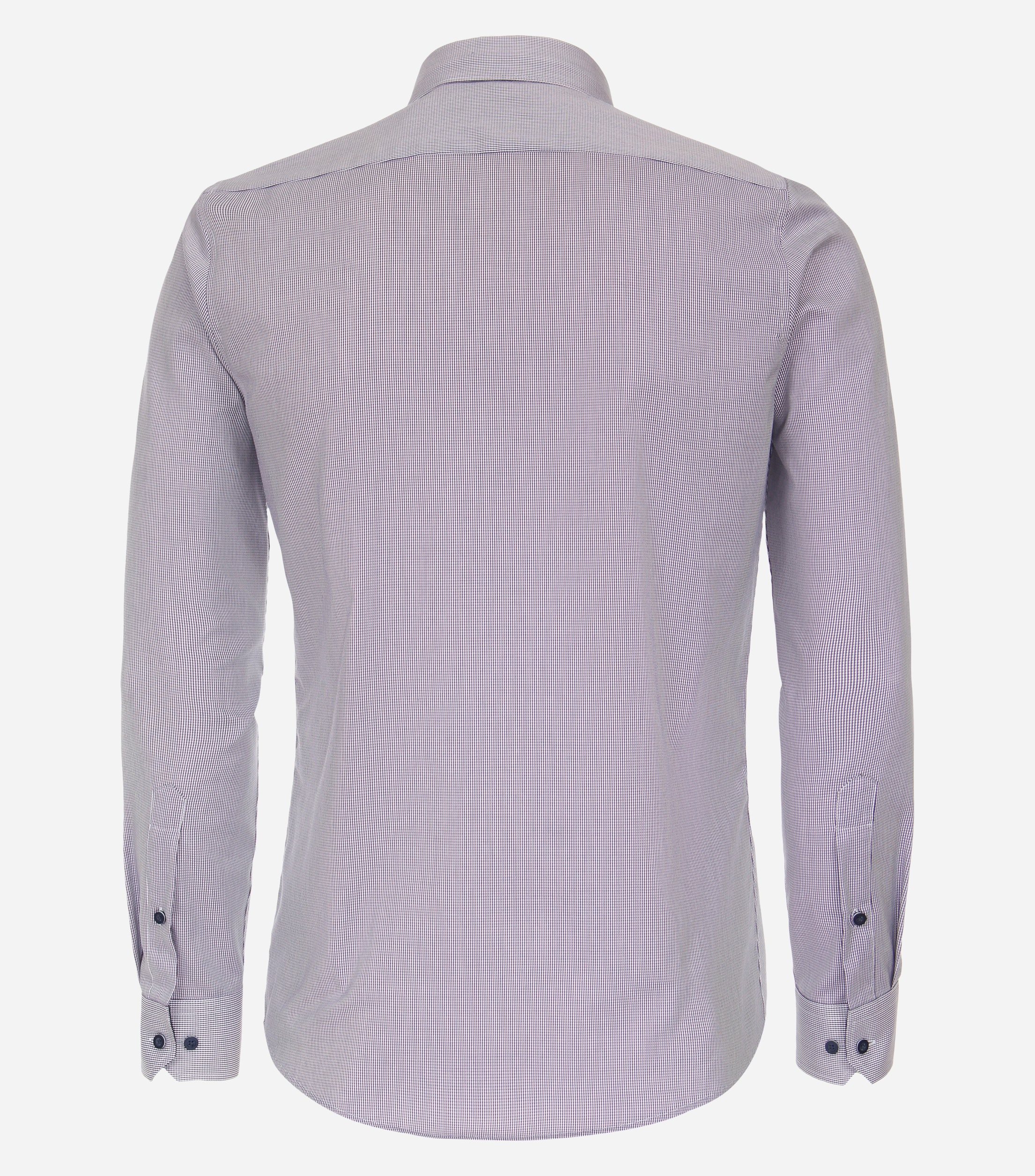 Redmond slim fit overhemd, popeline, paars