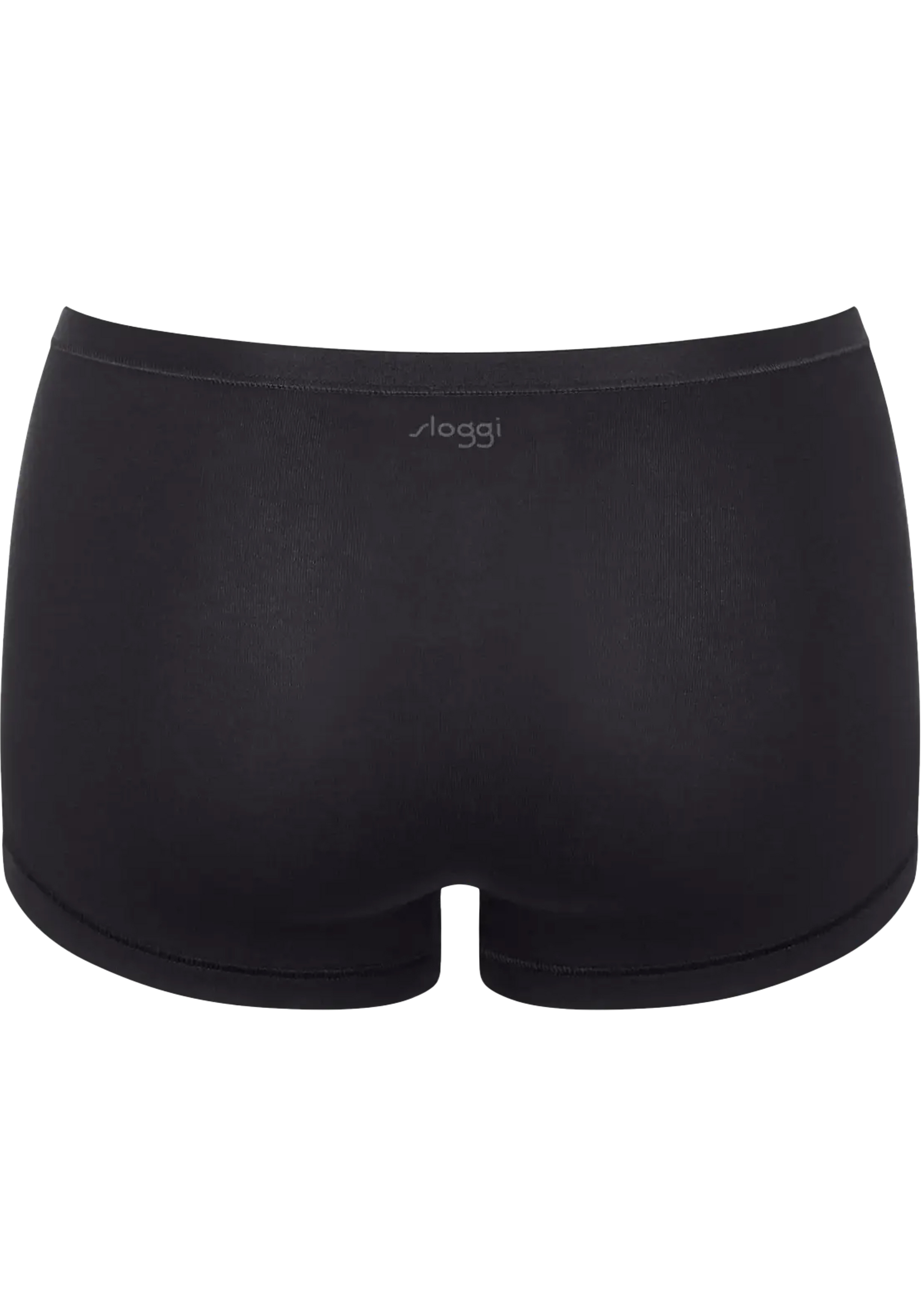 Sloggi Women GO Daily Cotton Short (3-pack), dames boxer, zwart
