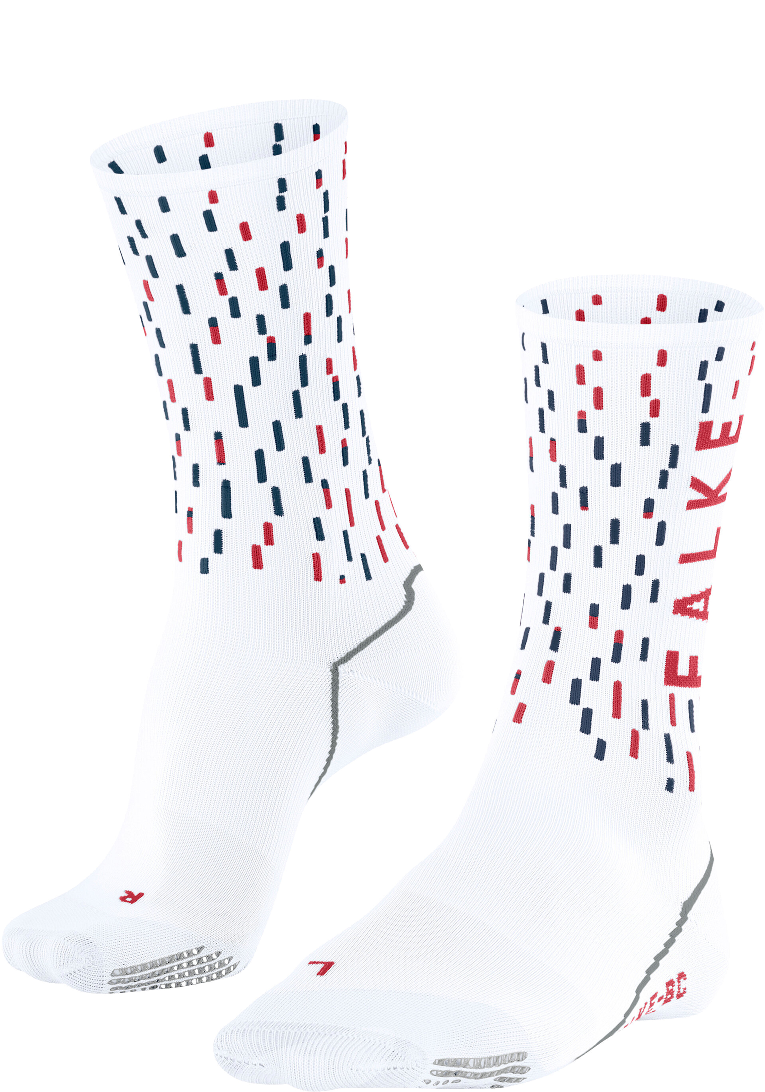 FALKE BC Impulse unisex biking sokken, wit (white)