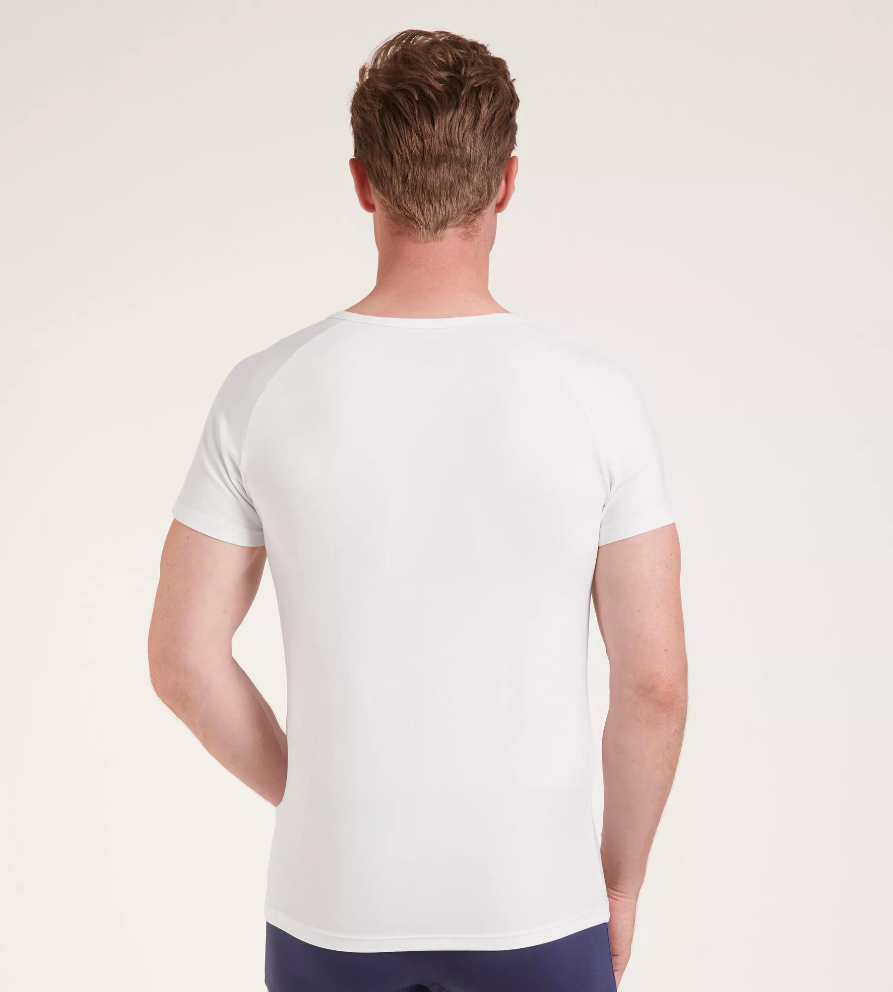 sloggi men EVER Soft O-Neck, heren T-shirt met een O-hals (1-pack), wit