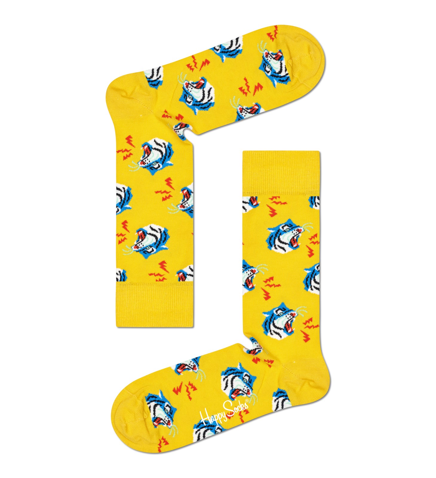 Happy Socks Tiger Socks Gift Set (3-pack), unisex sokken in cadeauverpakking