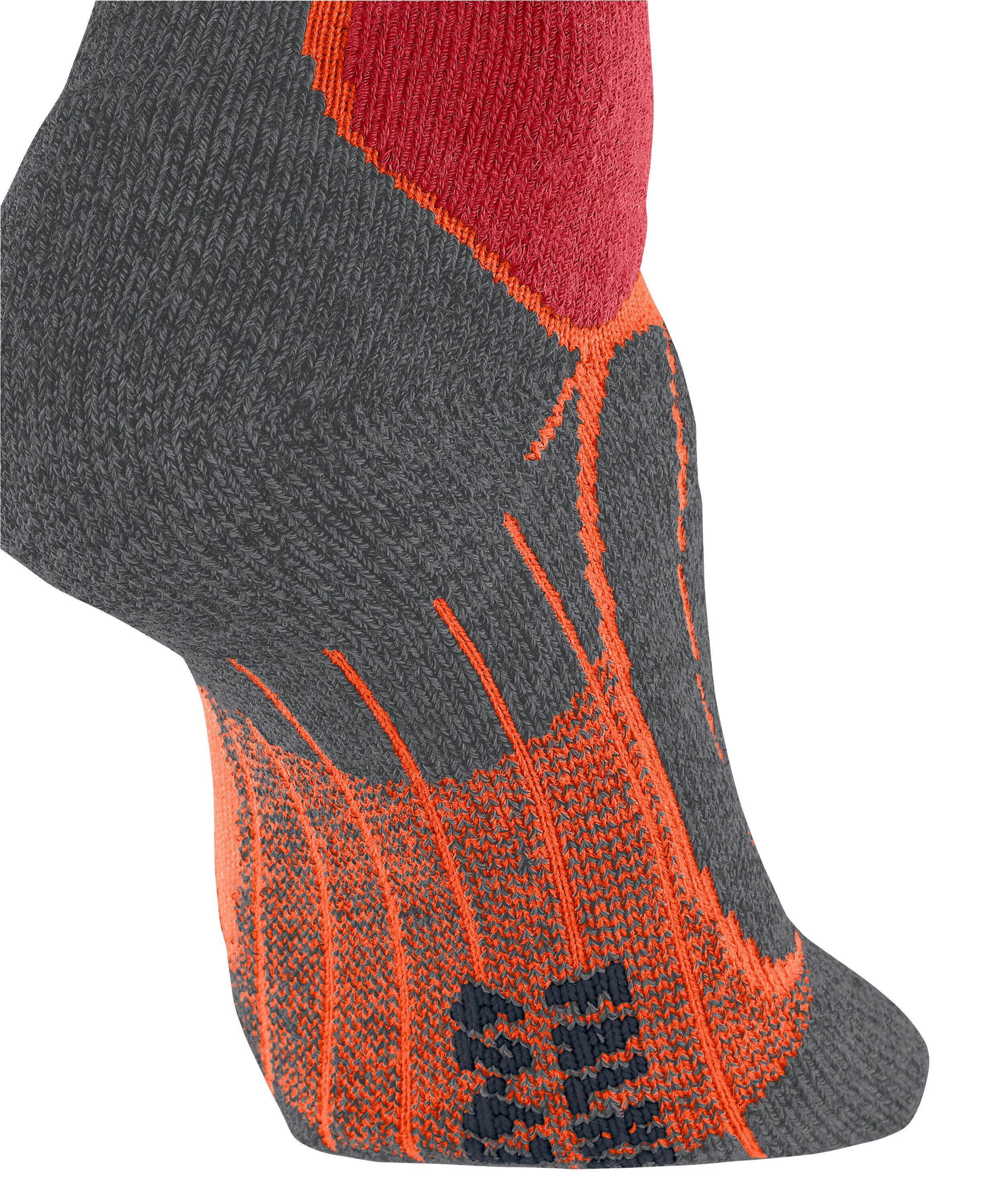 FALKE SK1 Comfort heren skiing kniekousen, grijs (flash orange)