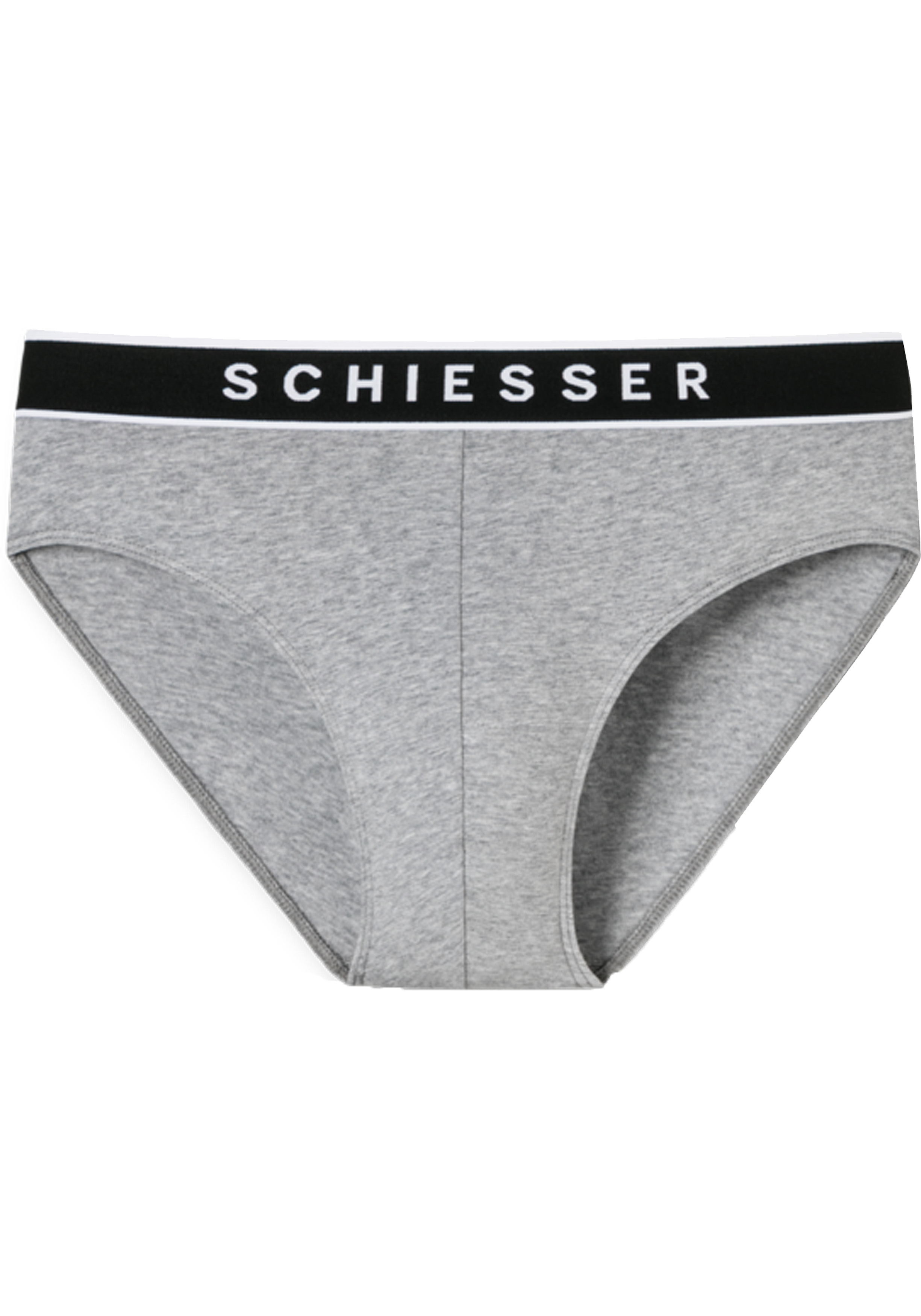 SCHIESSER 95/5 rio slips (3-pack), grijs