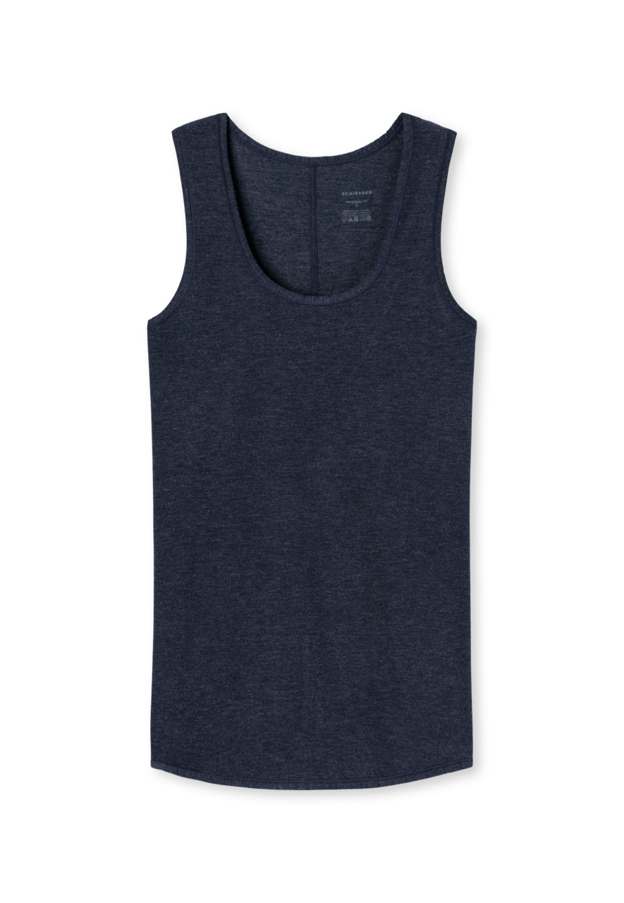 SCHIESSER Personal Fit singlet (1-pack), dames tank top nachtblauw