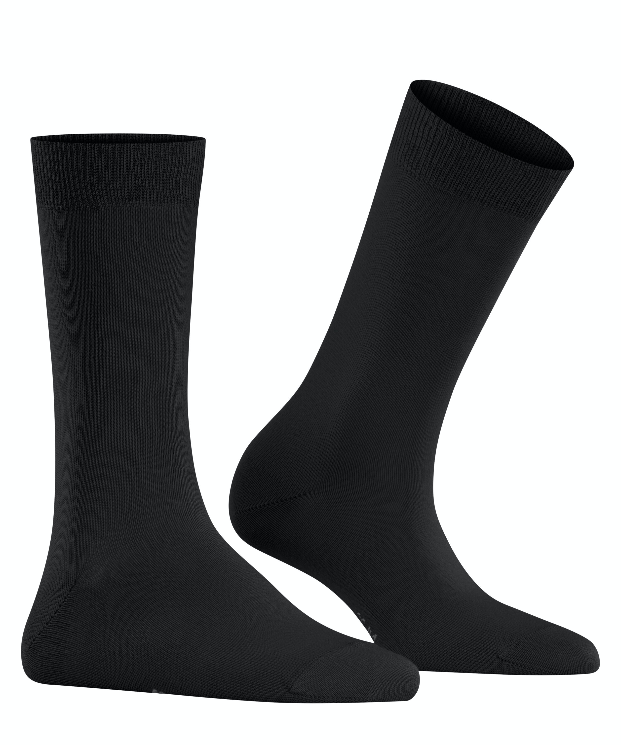 Burlington Lady damessokken, zwart (black)