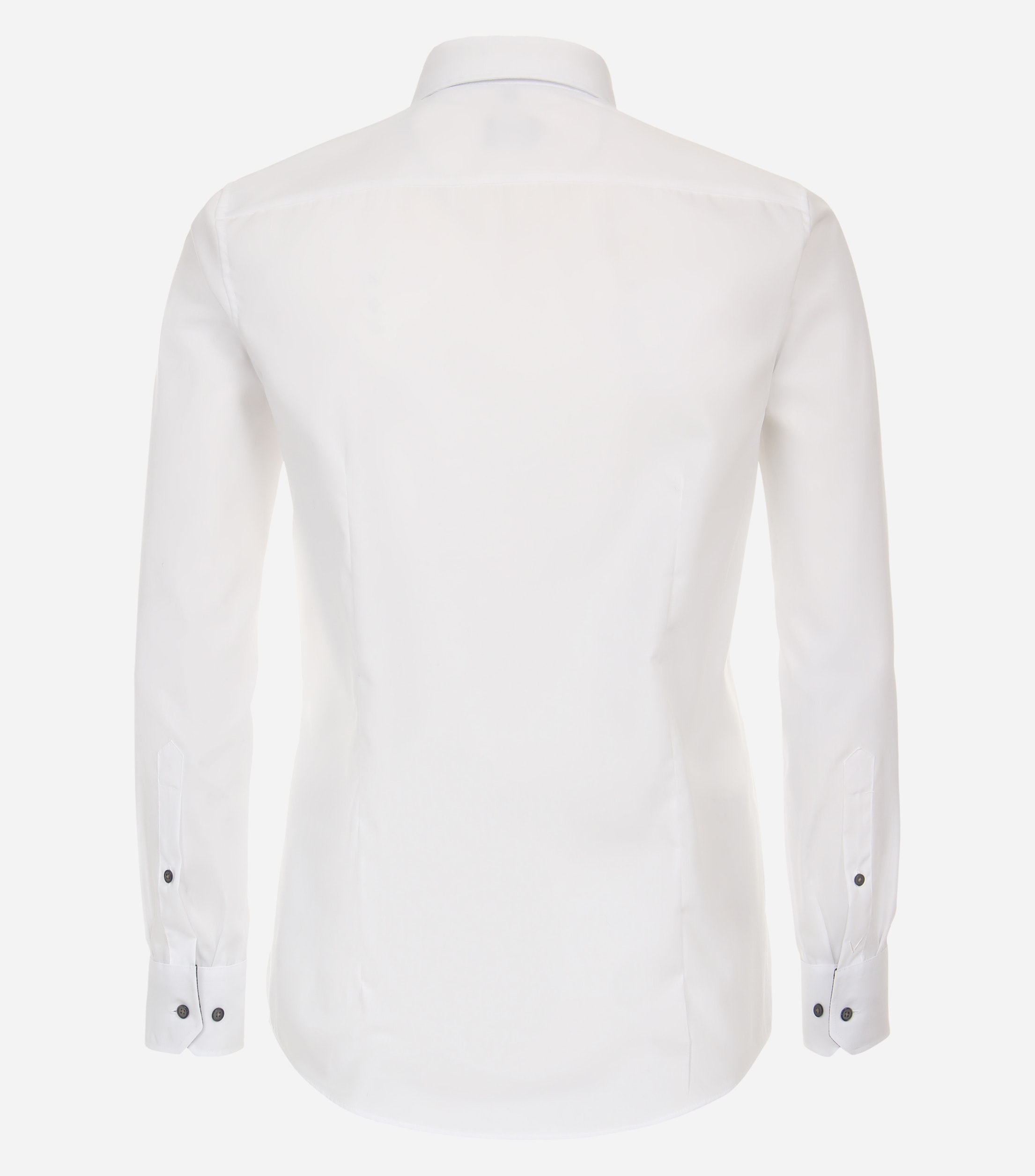 VENTI modern fit overhemd, popeline, wit