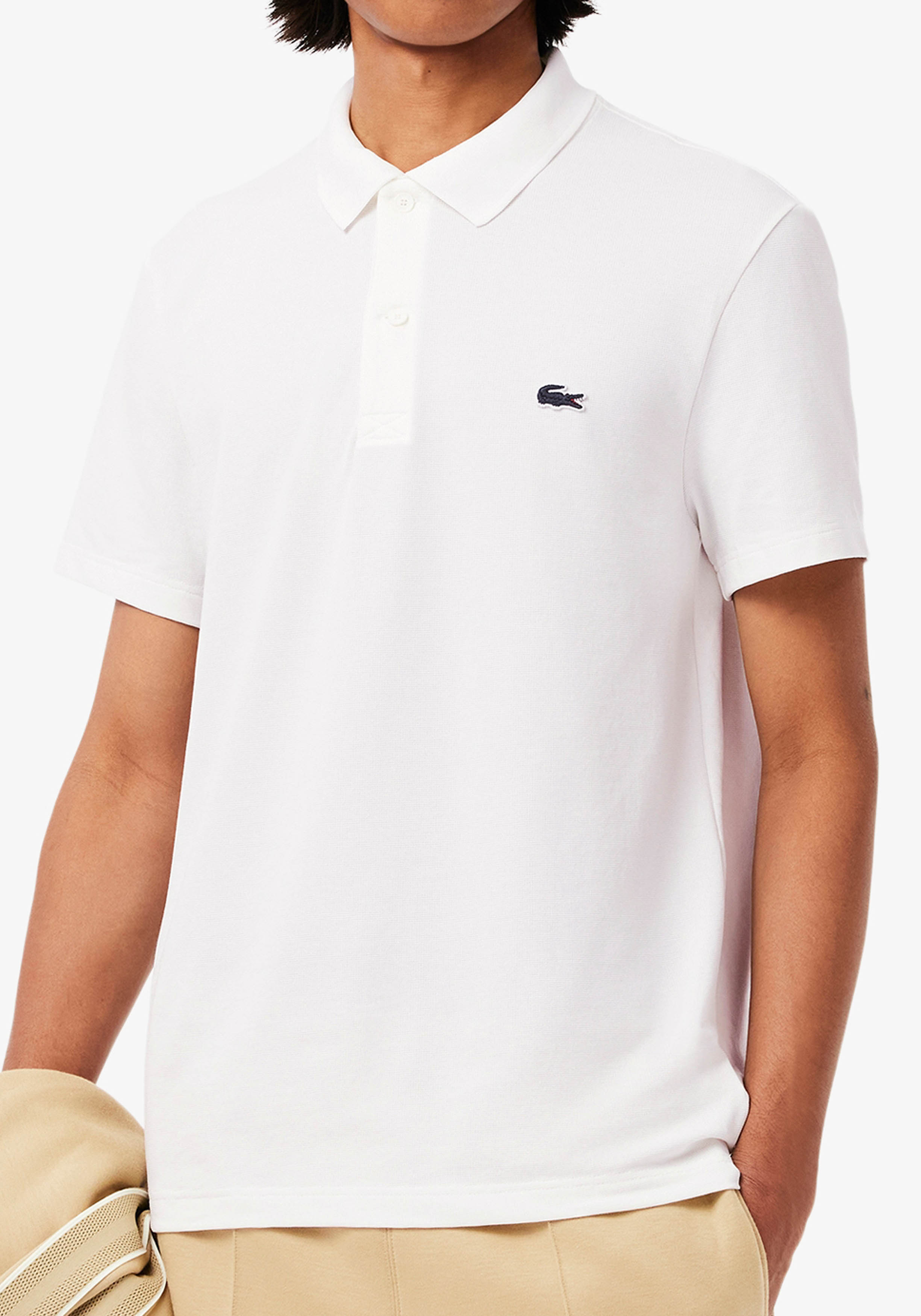 Lacoste Sport Polo Regular Fit stretch, wit