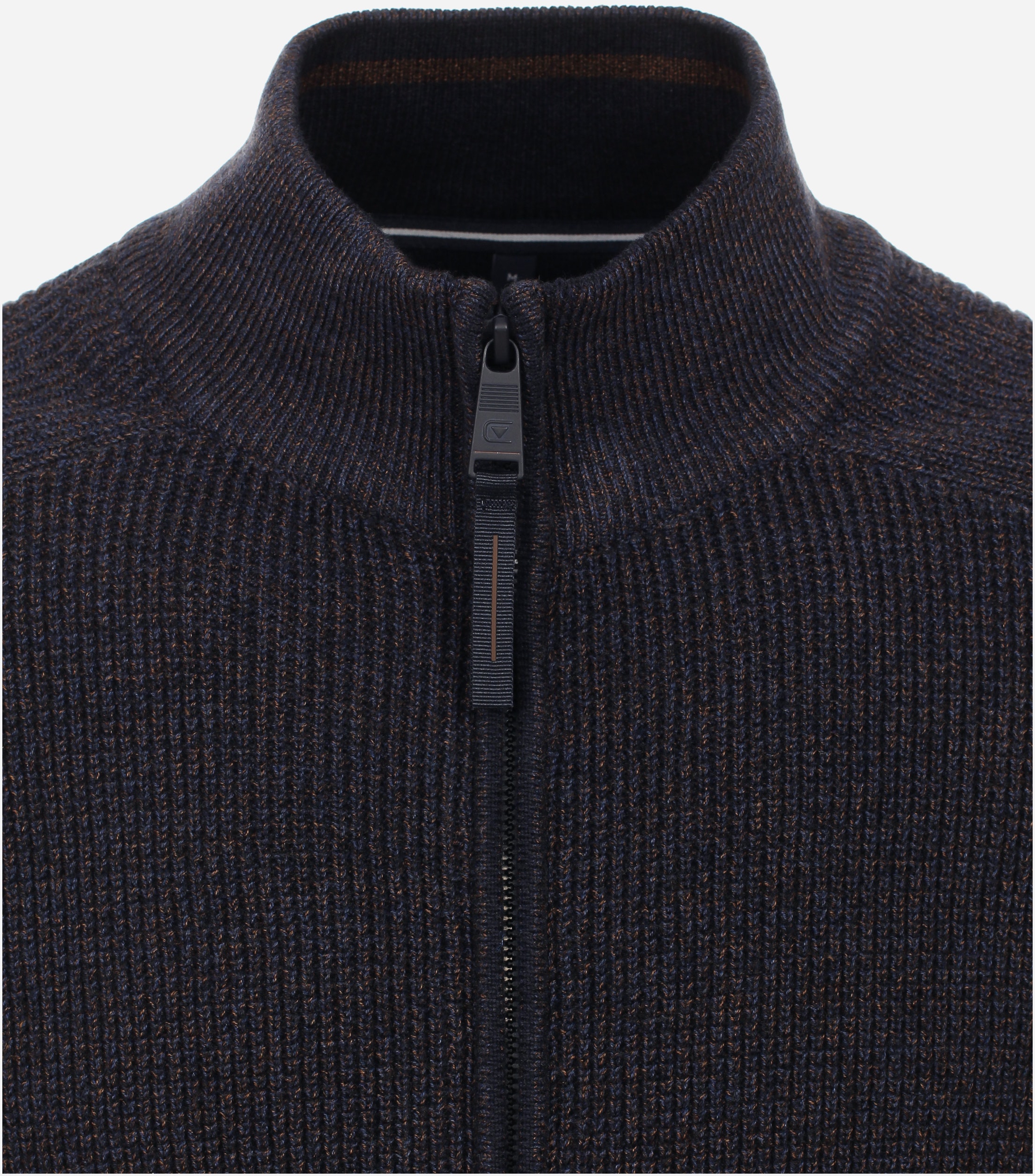 CASA MODA comfort fit vest, blauw melange