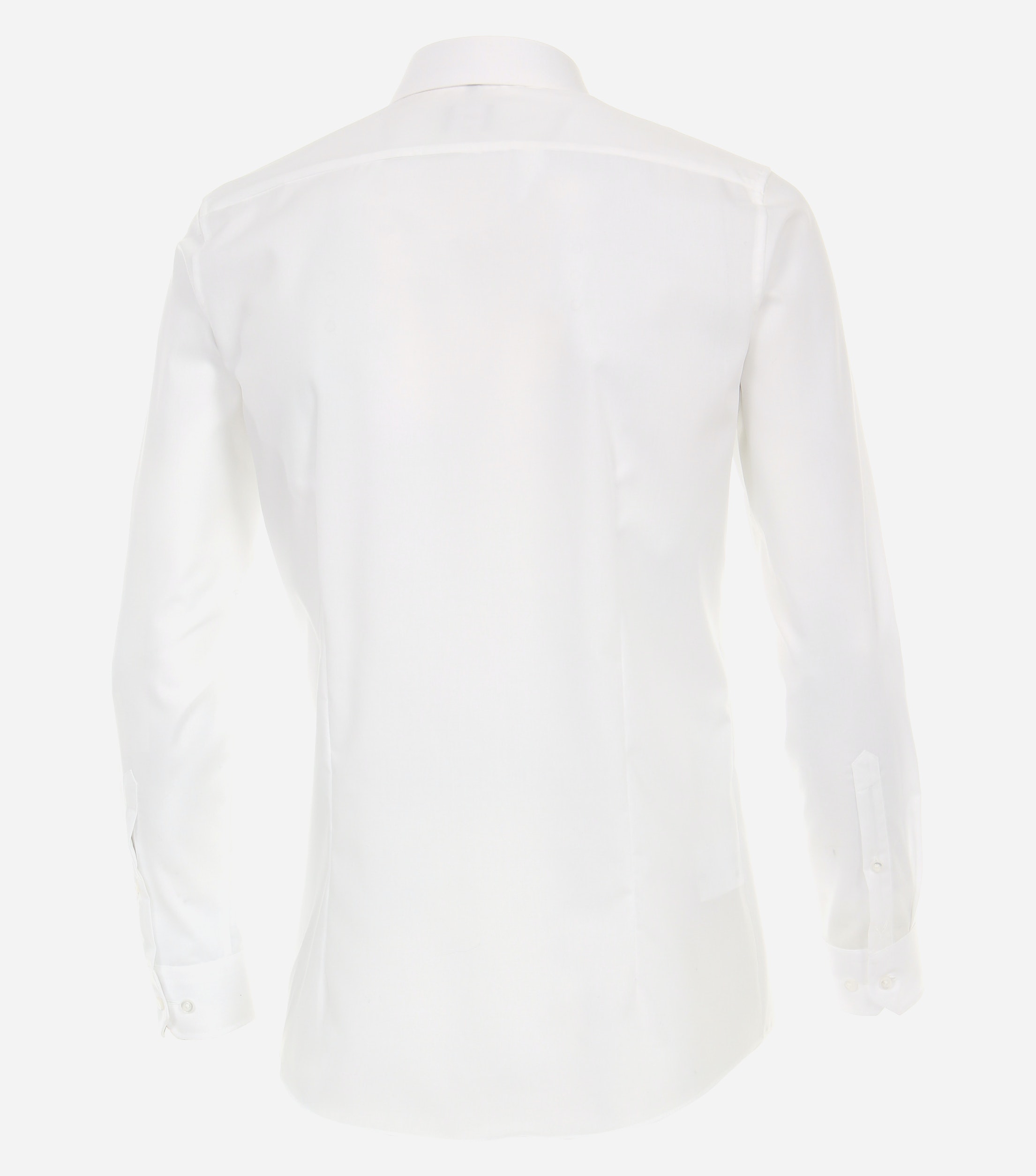 VENTI body fit overhemd, popeline, wit