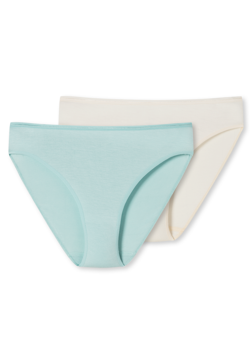 Schiesser - Slip, Donna, Bianco (Weiß (Weiss 100)), Taglia Produttore: 038
