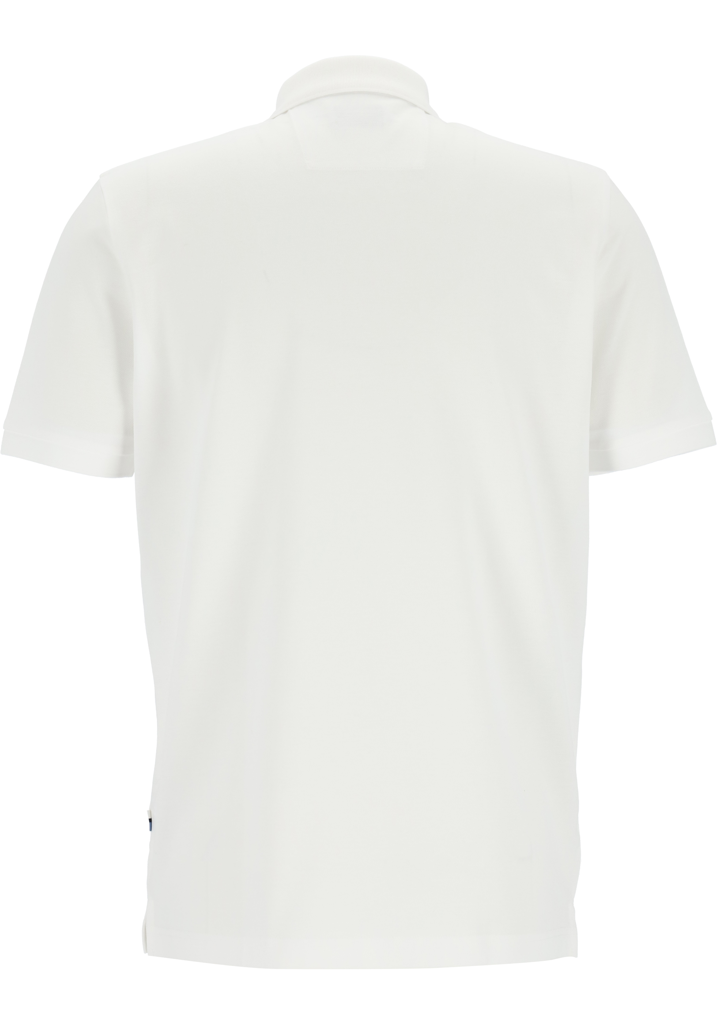 OLYMP Polo Casual, modern fit polo, wit