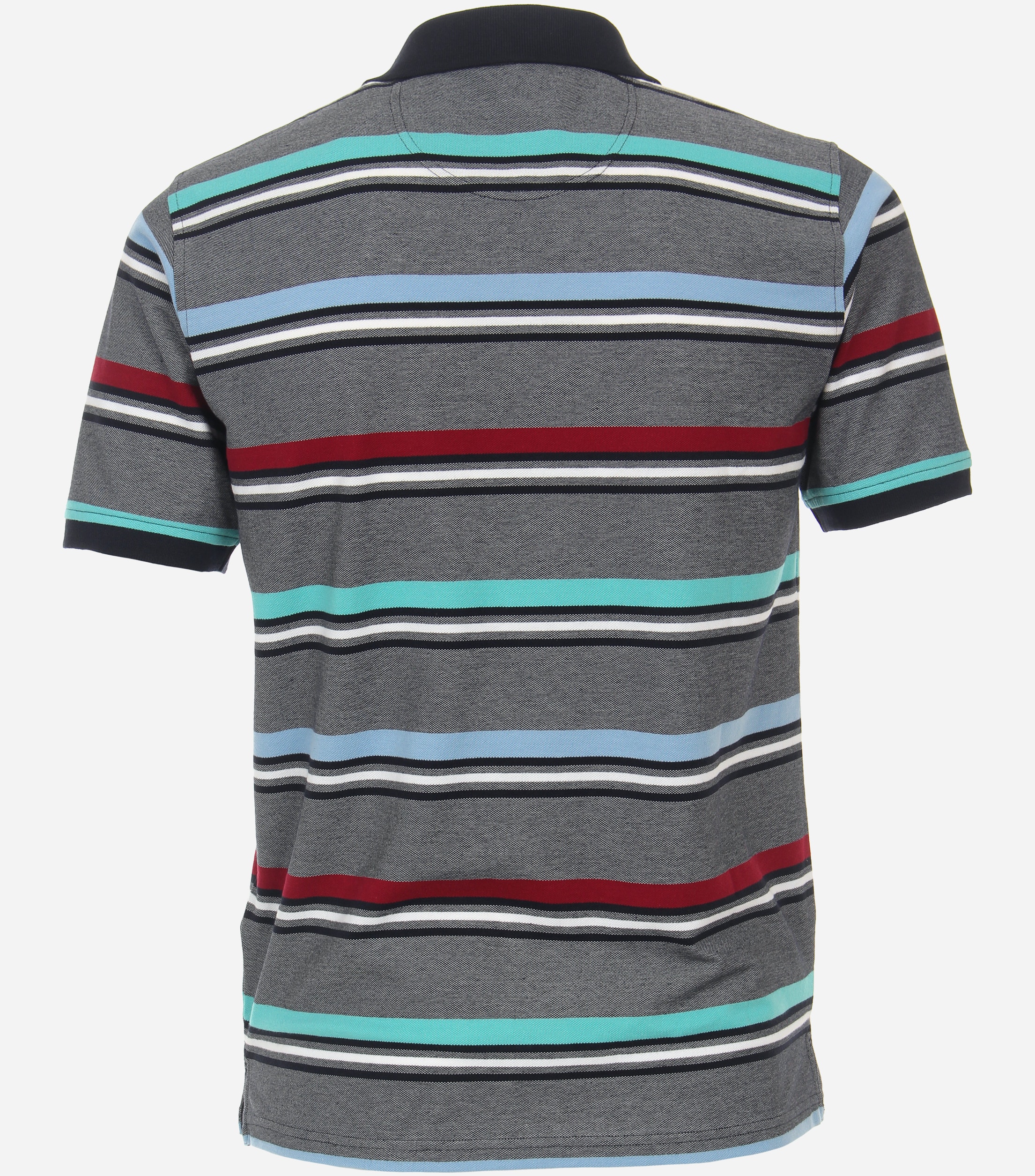 CASA MODA comfort fit heren polo, blauw