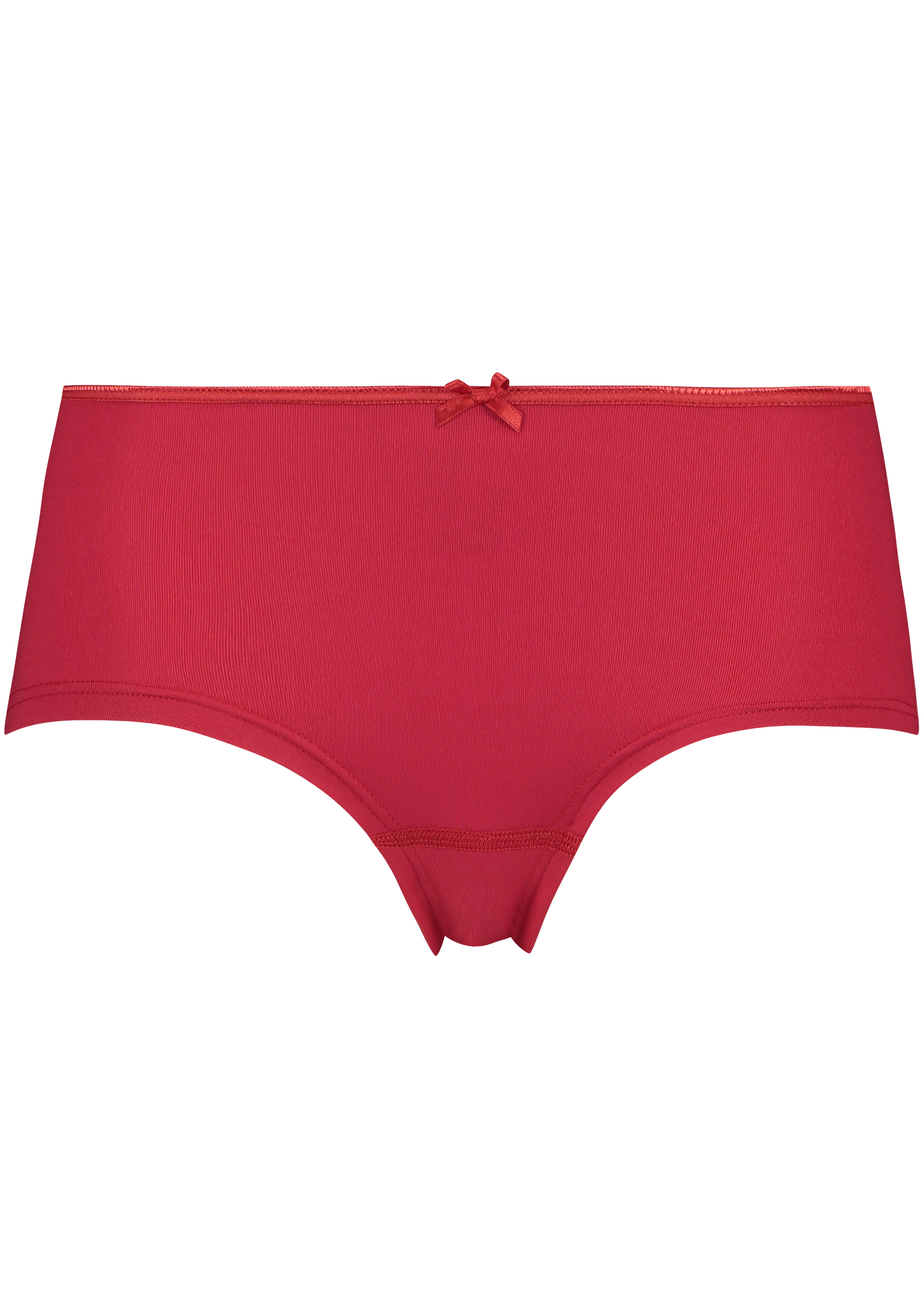 RJ Bodywear Pure Color dames hipster brief, donkerrood