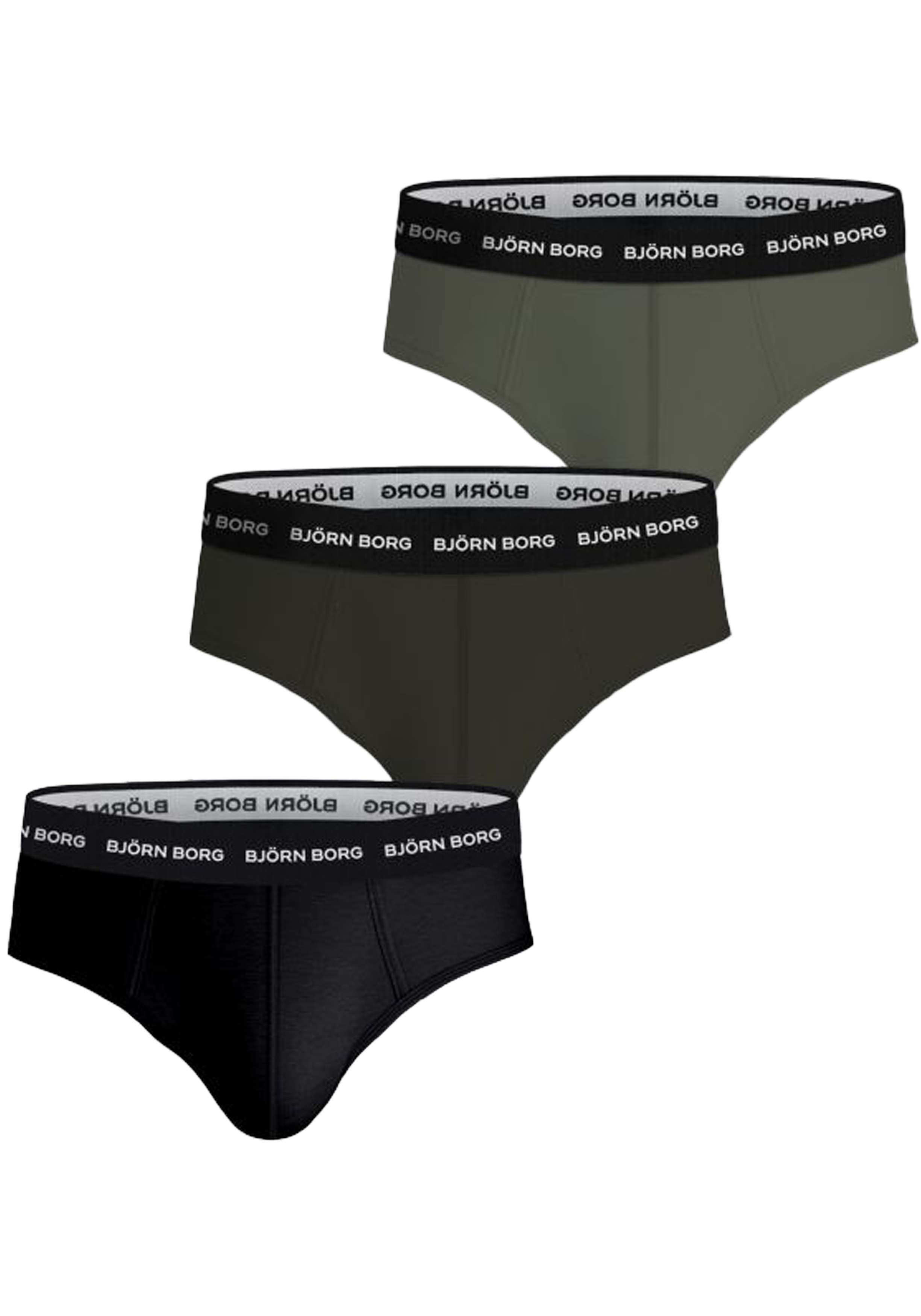 Schiesser 95/5 STRETCH - COTTON - 3ER PACK RIO - Slip - black/zwart Schiesser 95/5 STRETCH - COTTON - 3ER PACK RIO - Slip - black/zwart