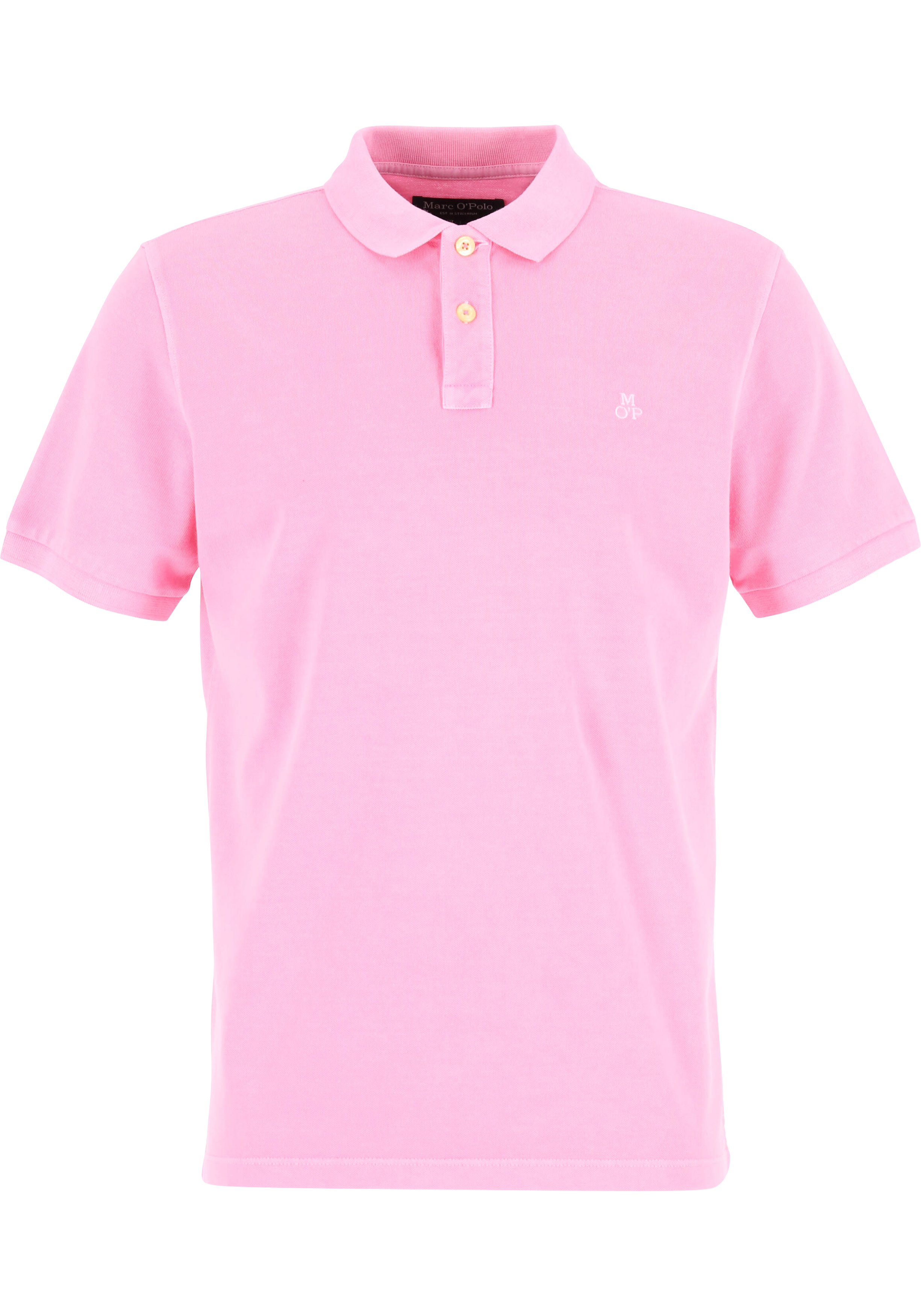 Marc O'Polo regular fit polo, heren poloshirt, roze
