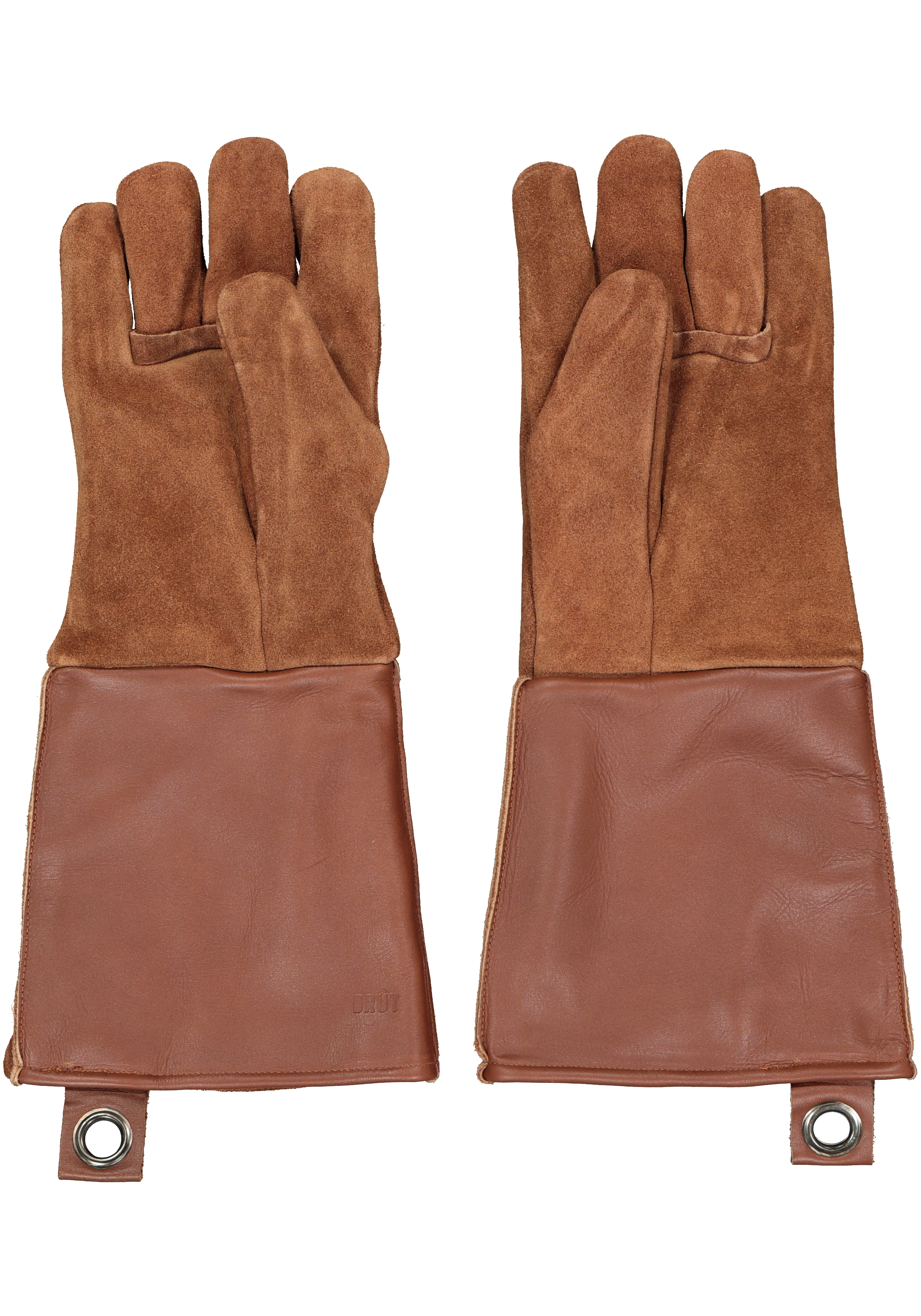 Brut Homeware ovenwanten leer, set van 2