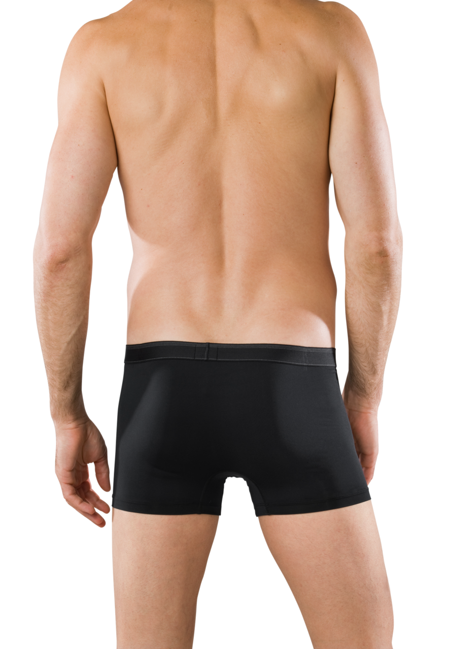 SCHIESSER Nachtschwarmer boxer (1-pack), heren short zwart