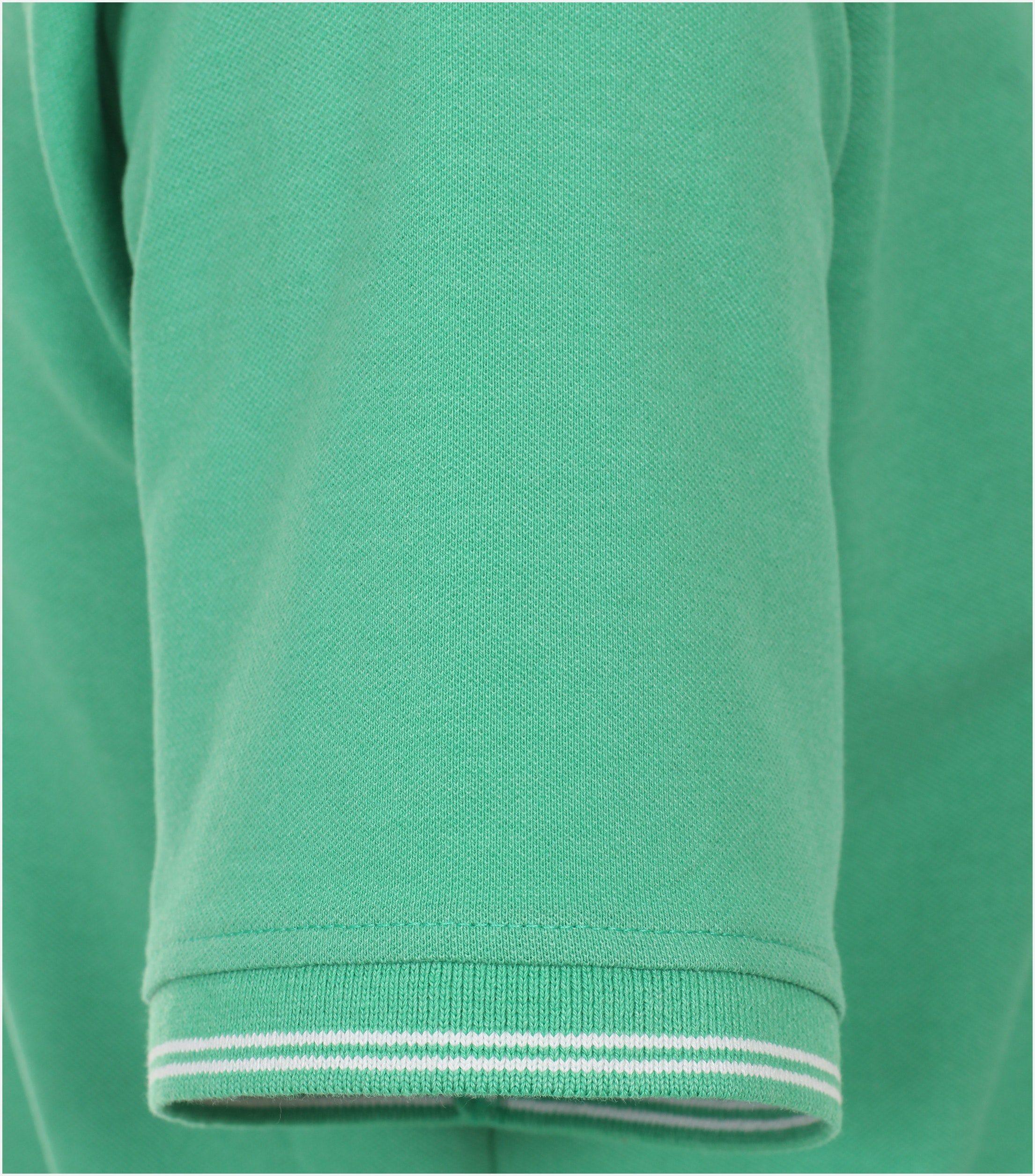 Redmond regular fit heren polo, pique, groen