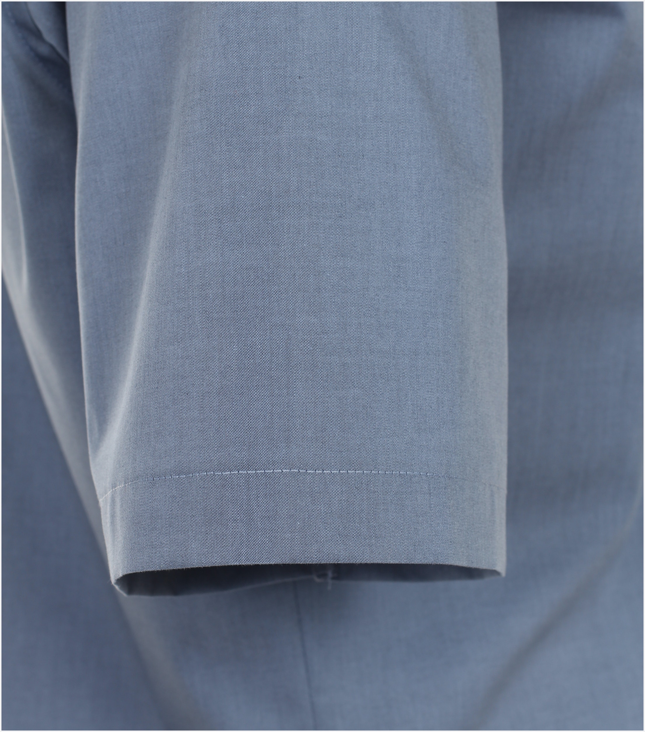 CASA MODA modern fit overhemd, korte mouw, popeline, blauw