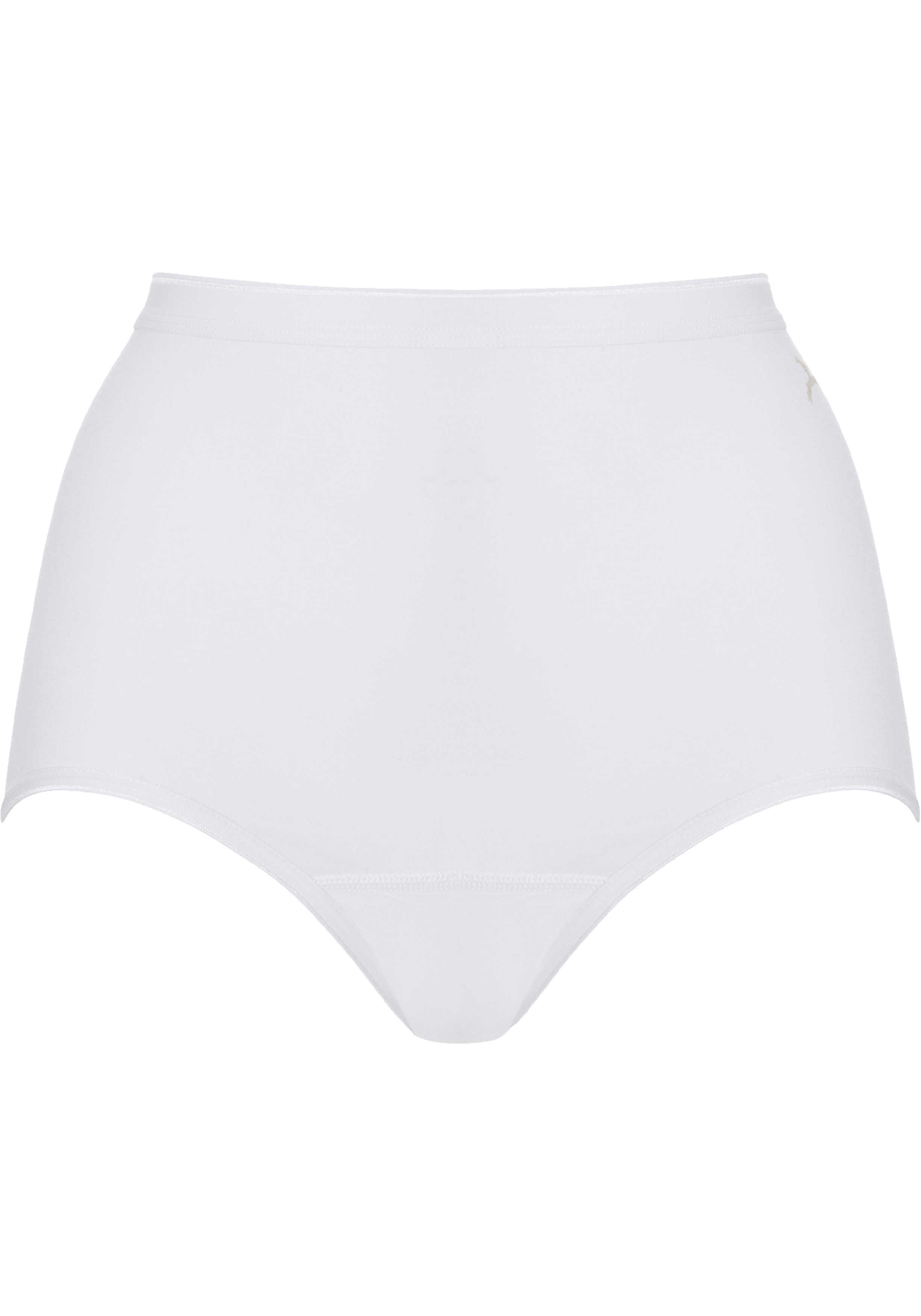 TEN CATE Basic women maxi (3-pack), dames slips hoge taille, wit