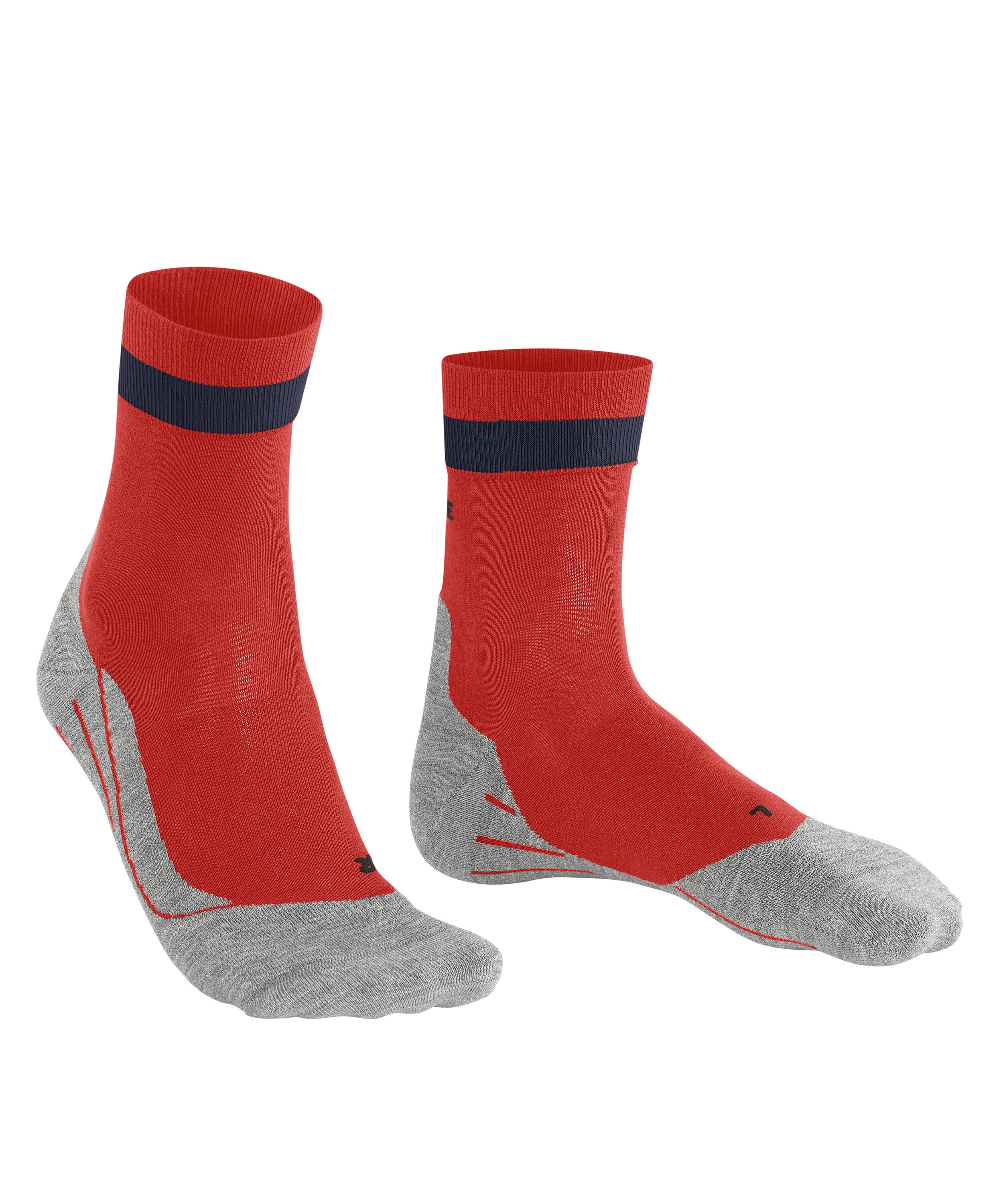 FALKE RU4 Endurance heren running sokken, rood (mango)