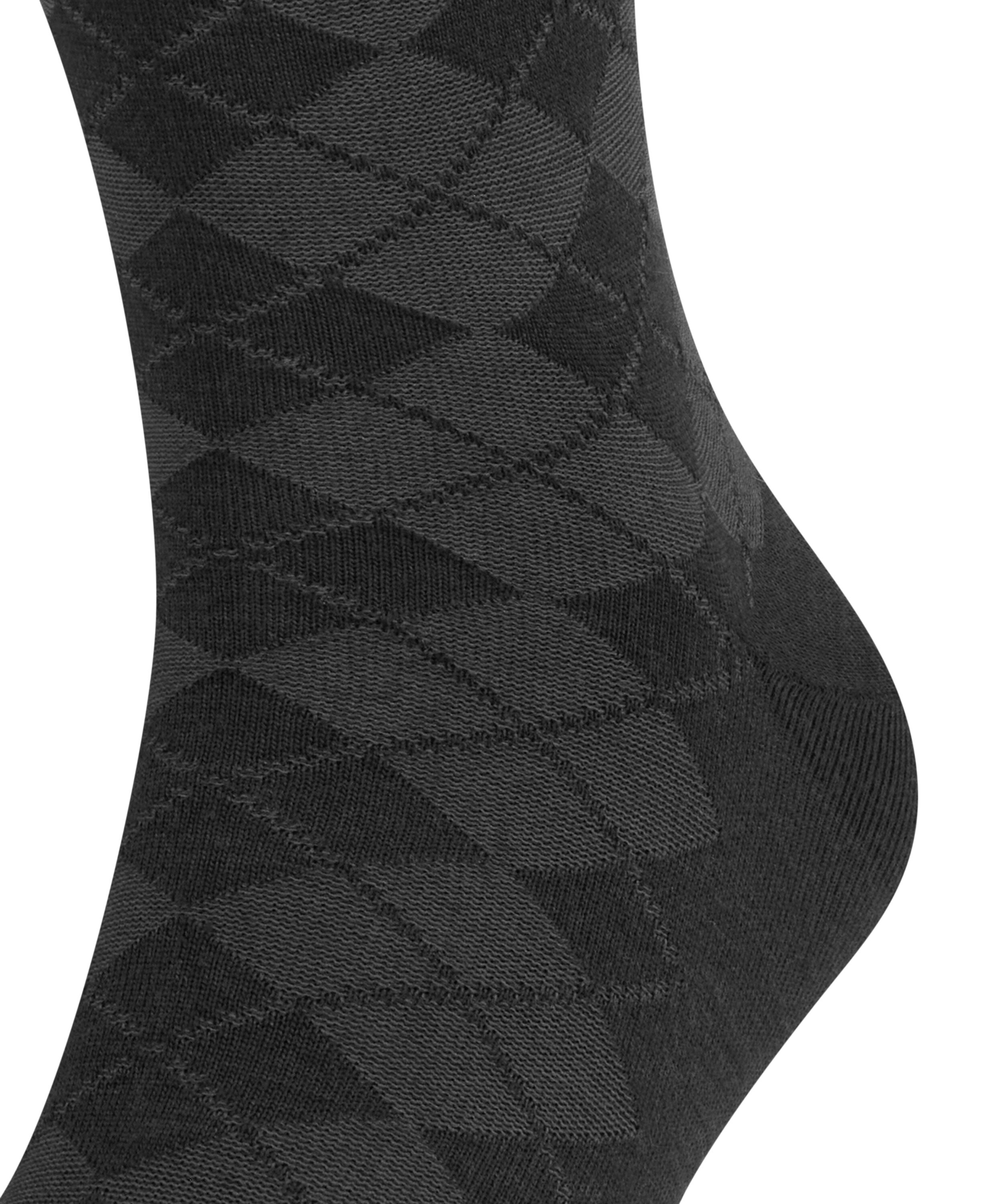 Burlington Leyton herensokken, zwart (black)