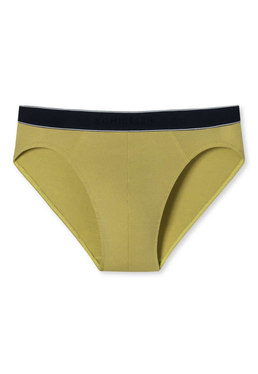 SCHIESSER Duality Function slip (1-pack), heren rioslip modal, okergeel